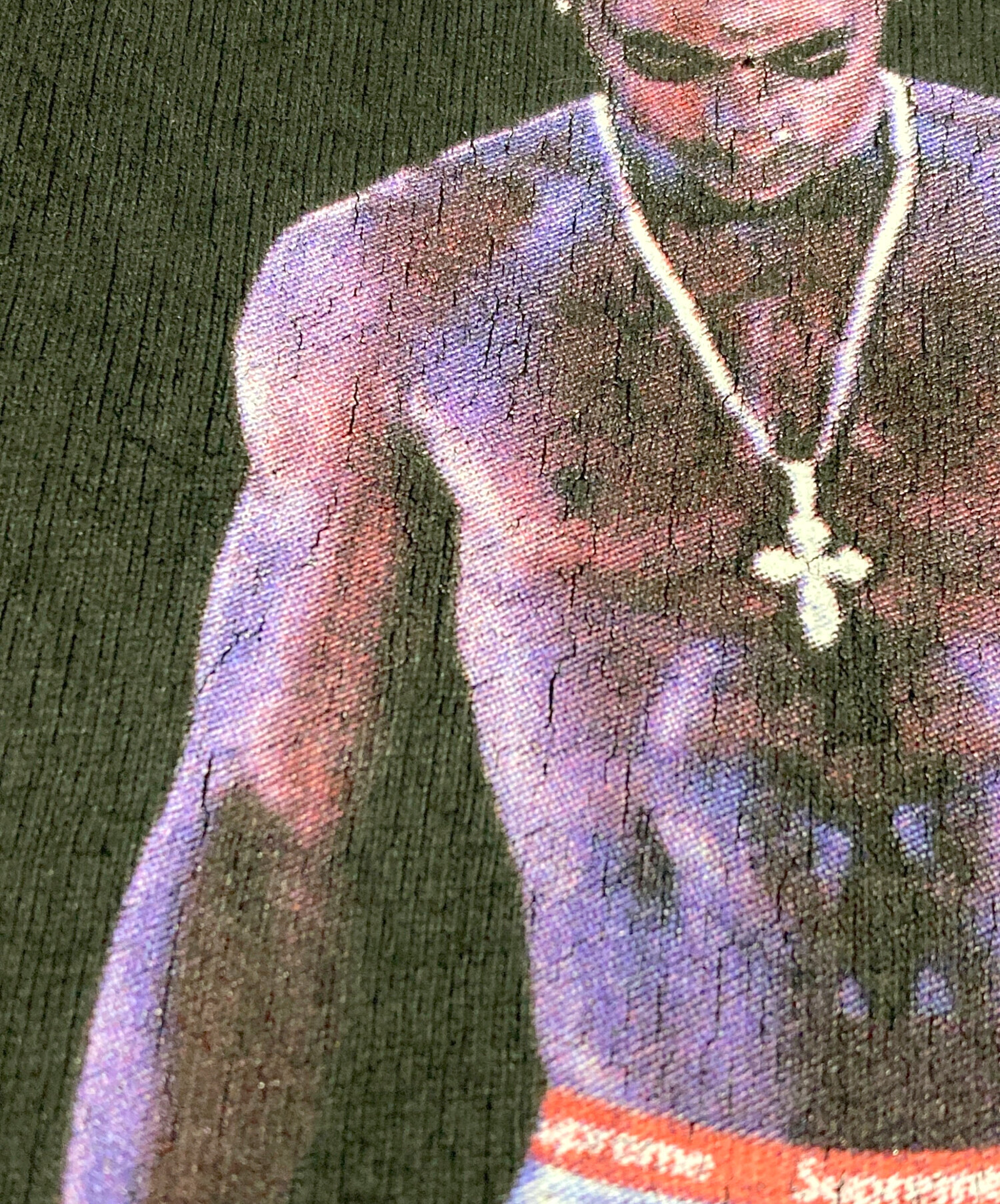 中古・古着通販】SUPREME (シュプリーム) Tupac Hologram Tee ブラック 