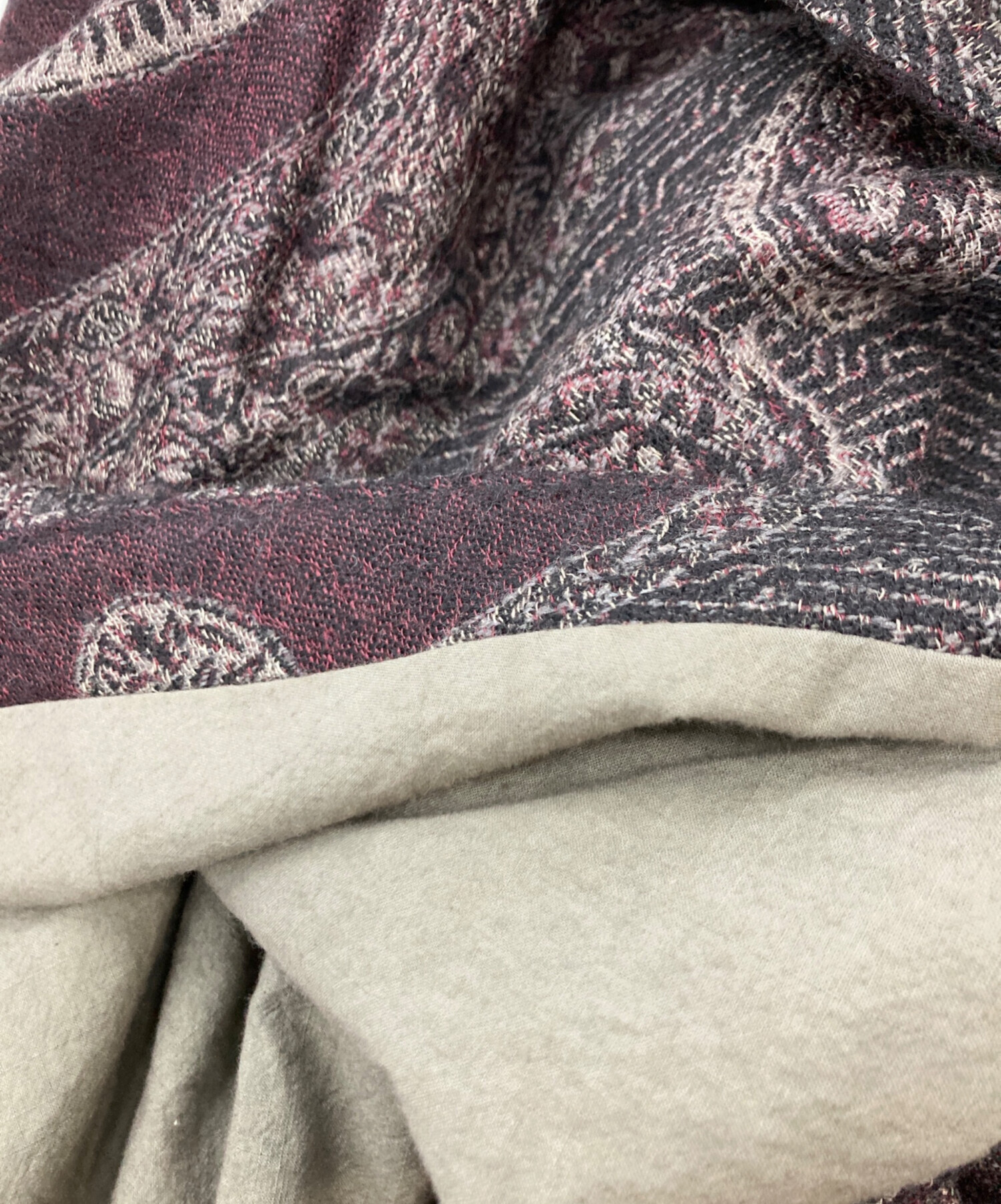 中古・古着通販】YANTOR (ヤントル) Raisley Jacquard Wool Fall