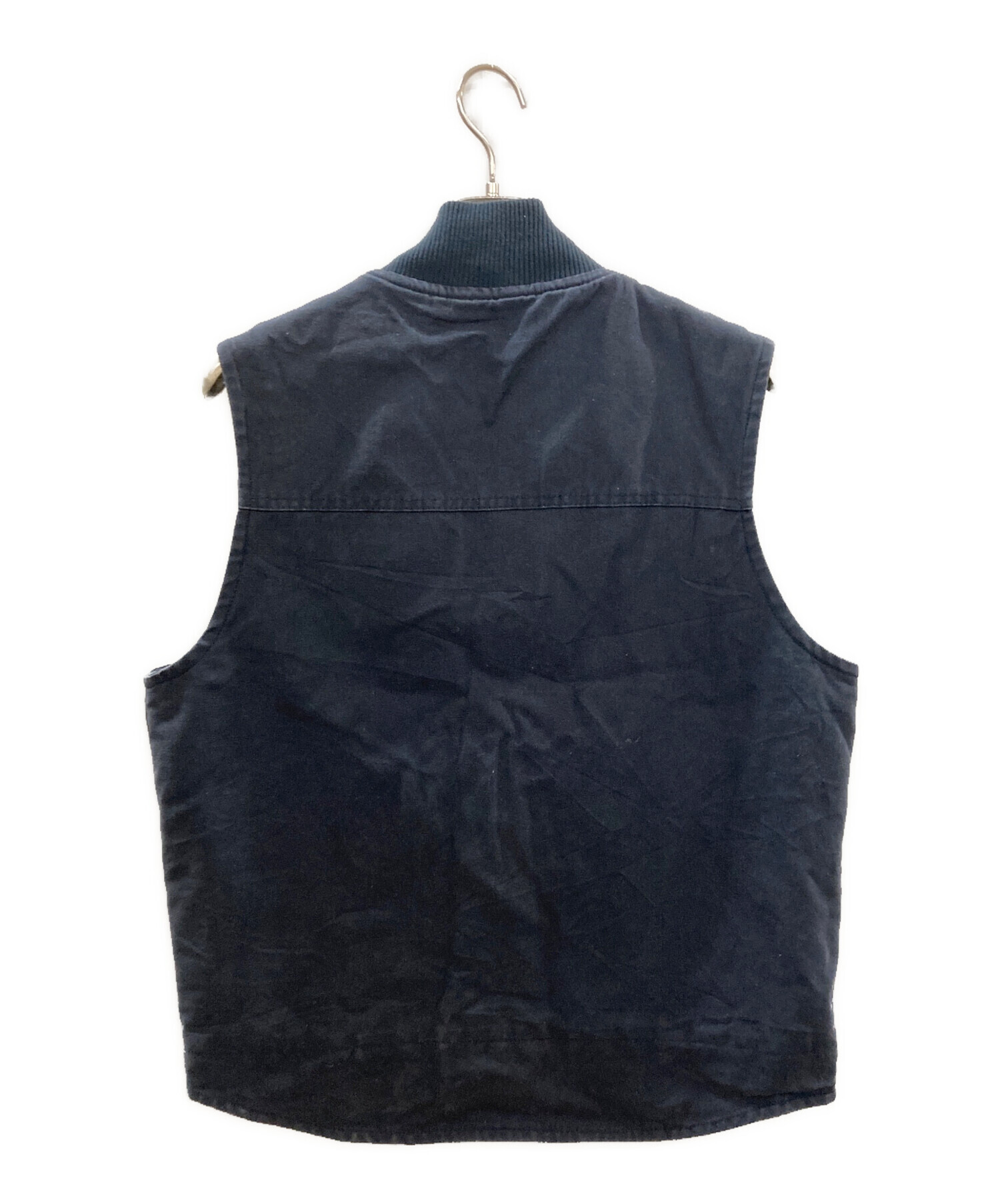 corner stone L 古着　紺色　ネイビー 中古・古着通販】corner stone (コーナー ストーン) ジップジャケット