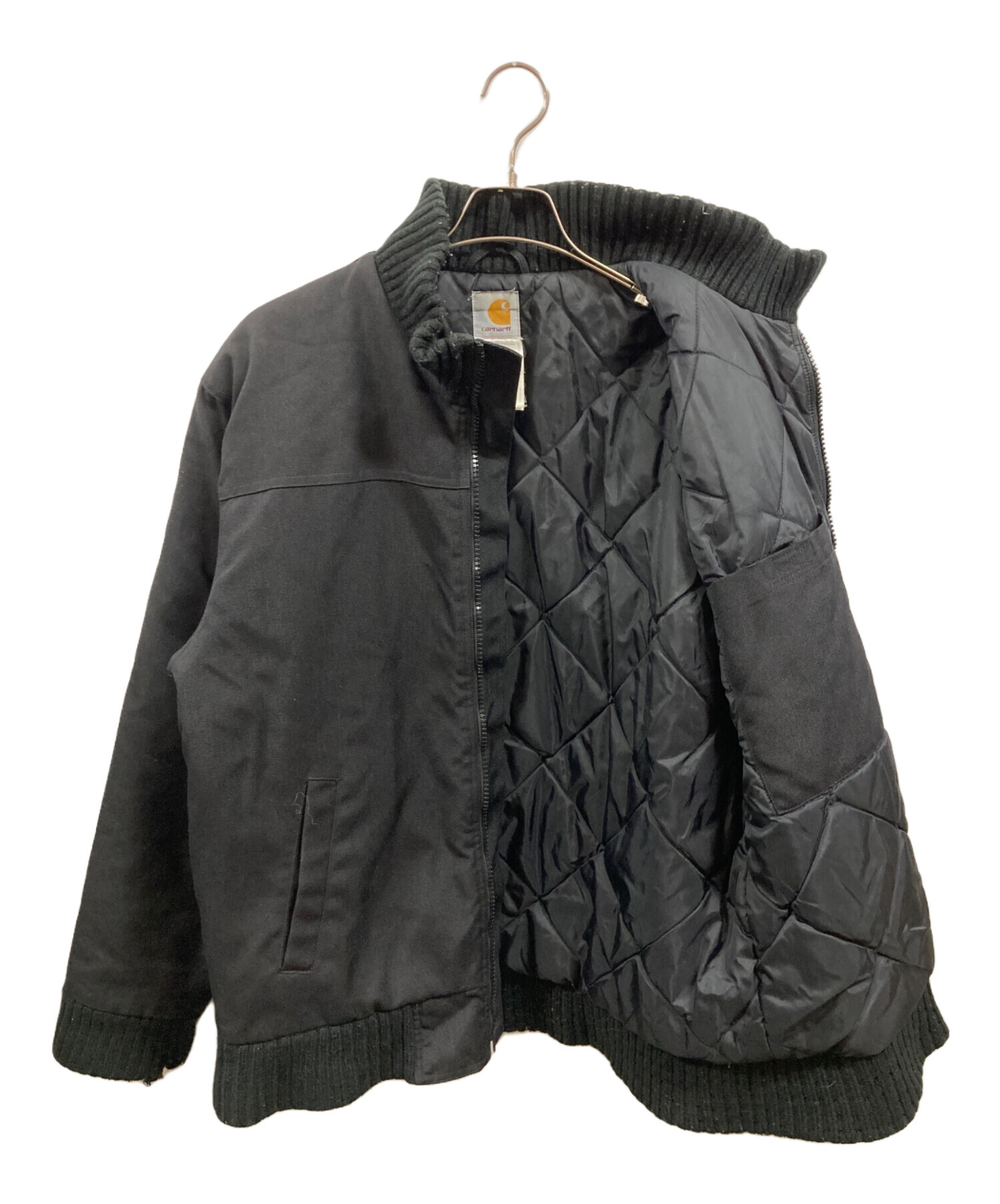 Carhartt ブラックジャケット Lサイズ Carhartt WIP Car-Lux Hooded Jacket 'Black/Grey
