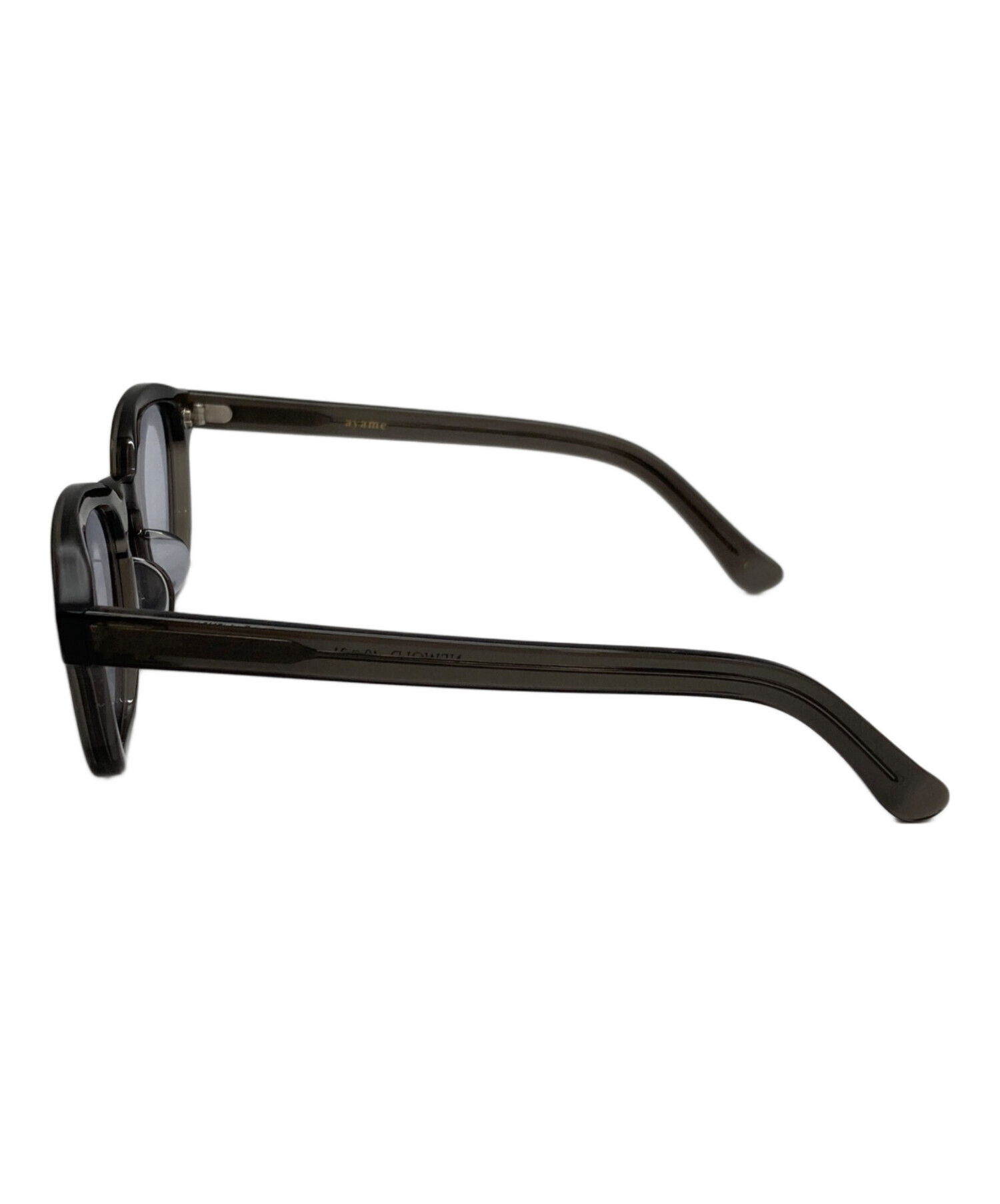 【新品未使用】ayame / NEWOLD クリアグレー / サングラス 中古・古着通販】Ayame (アヤメ) NEWOLDクリアサングラス ブラック