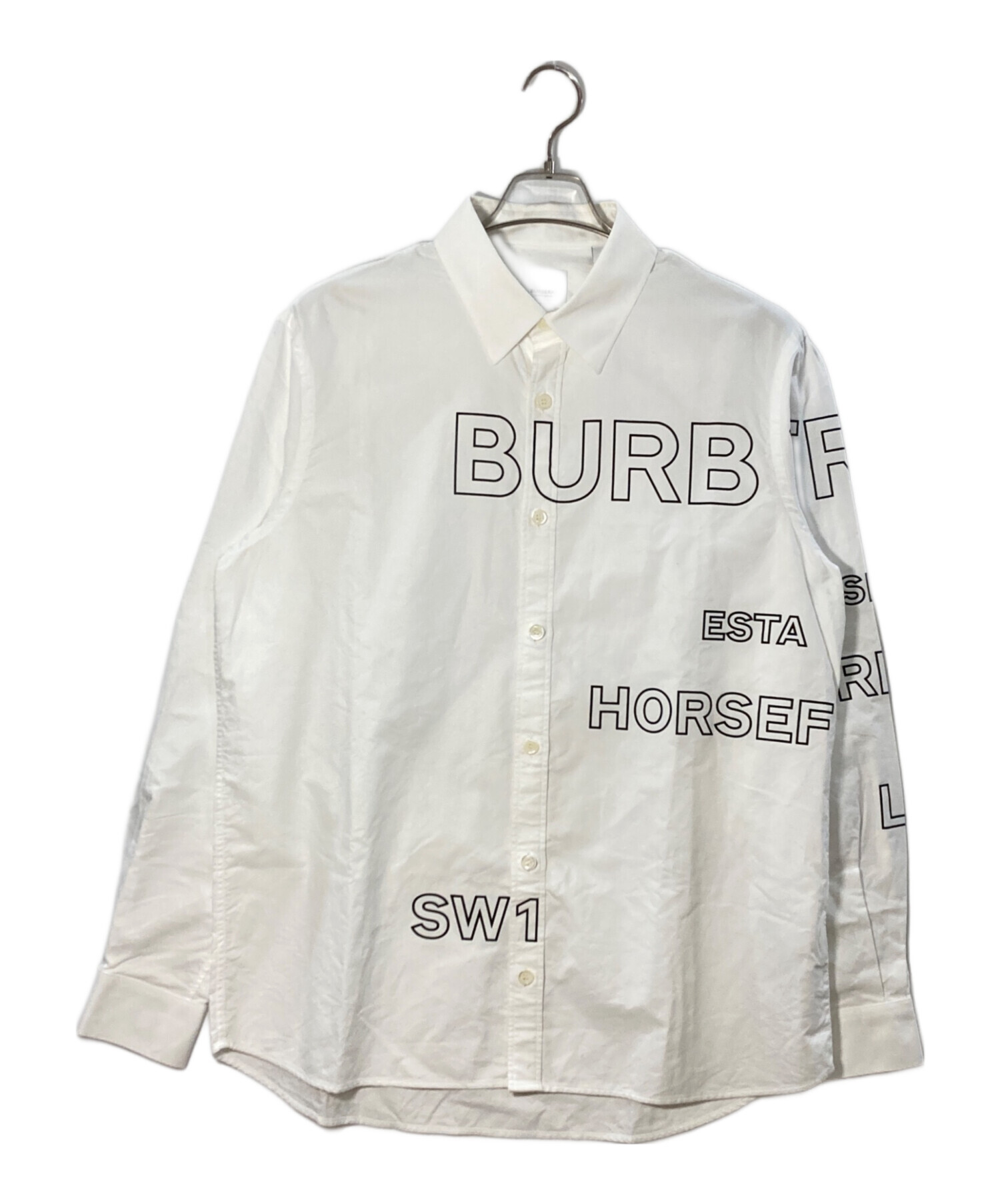 中古・古着通販】BURBERRY (バーバリー) ロゴ ホースフェリー 長袖 