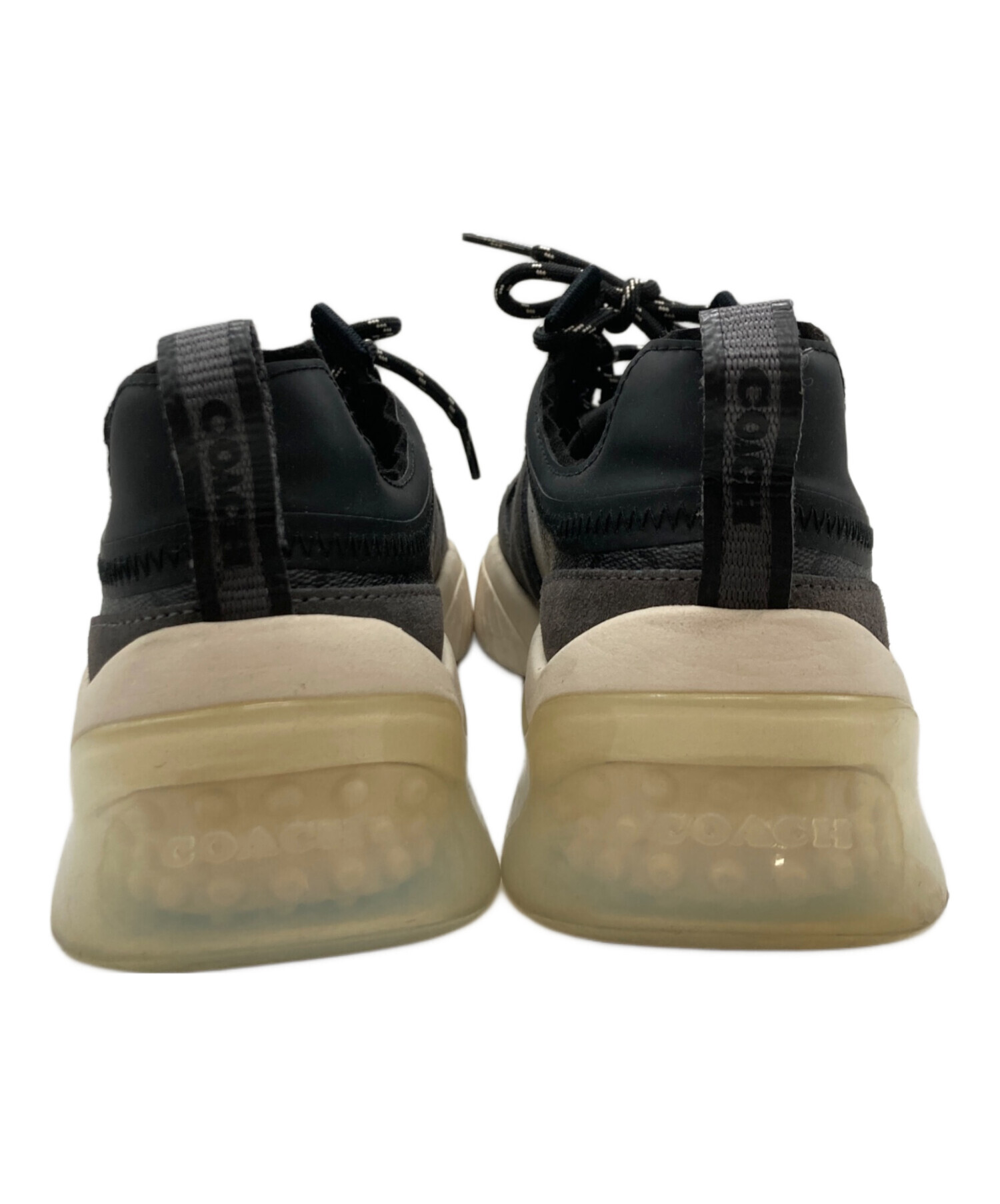 COACH / ローカットスニーカー/24.5cm/BLK/G4940 中古・古着通販】COACH (コーチ) シグネチャーローカットスニーカー