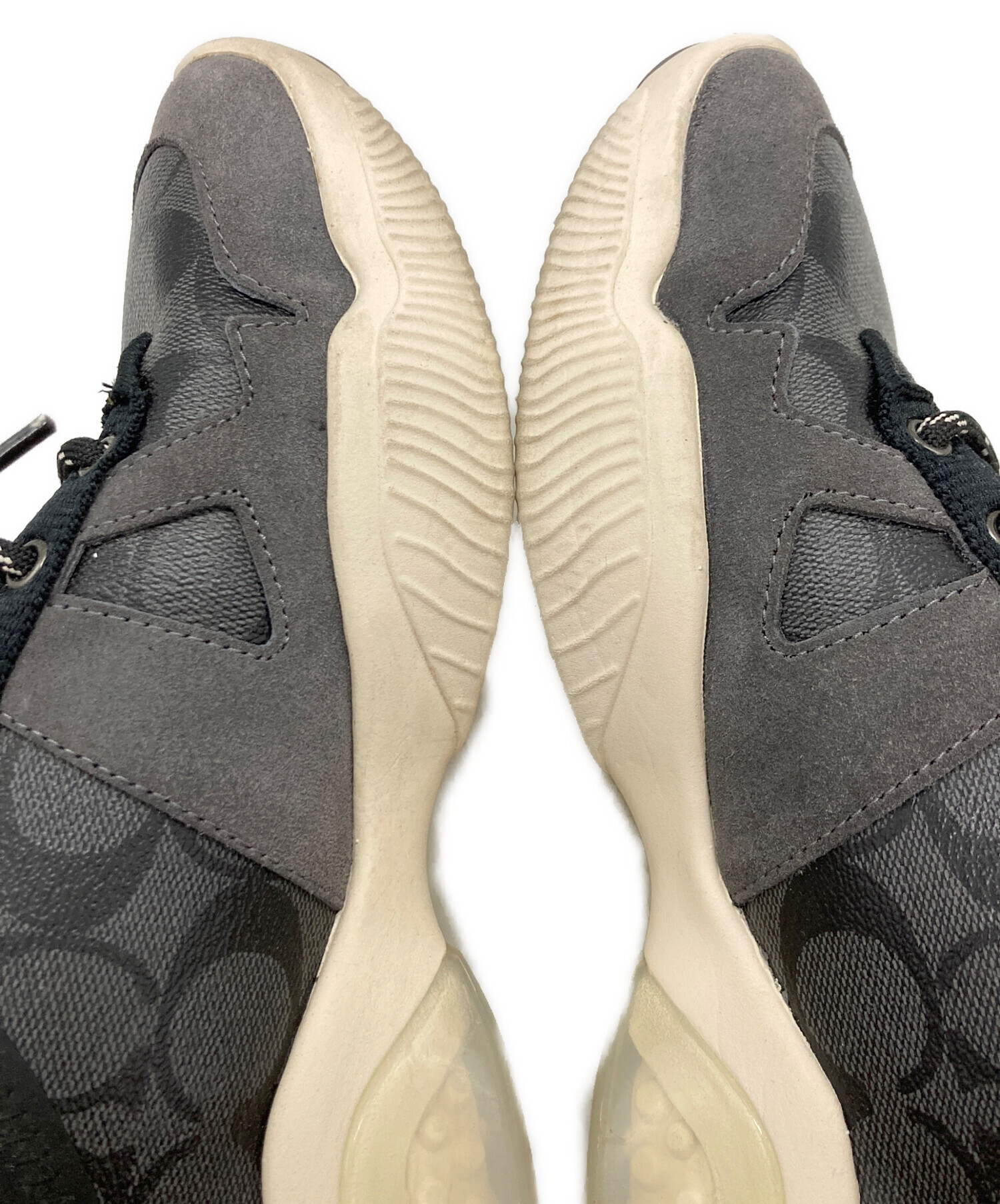 中古・古着通販】COACH (コーチ) シグネチャーローカットスニーカー