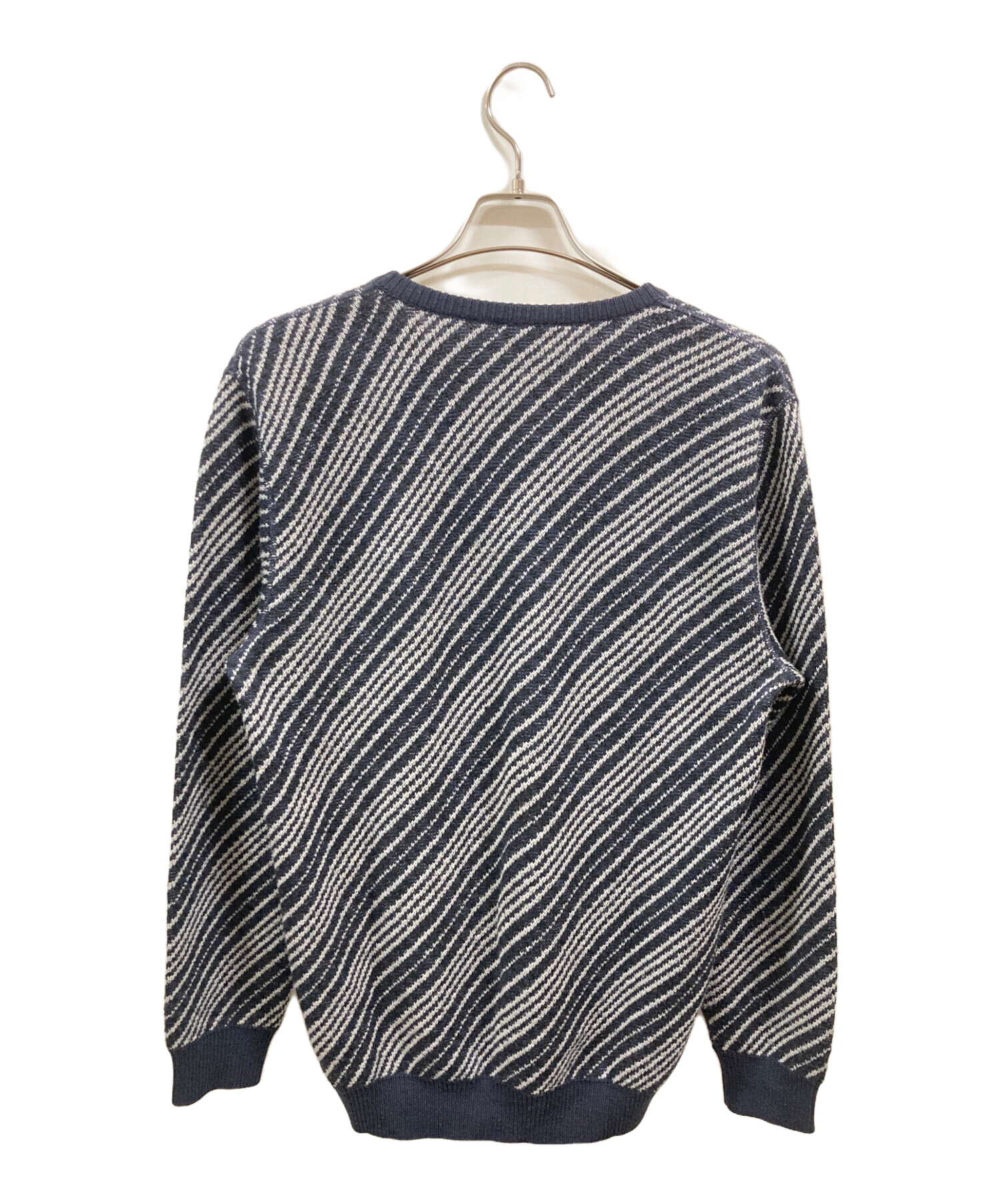 ARMANI COLLEZIONI フード付きニットセーター ARMANI COLLEZIONI アルマーニ ニット セーター メンズ vネック