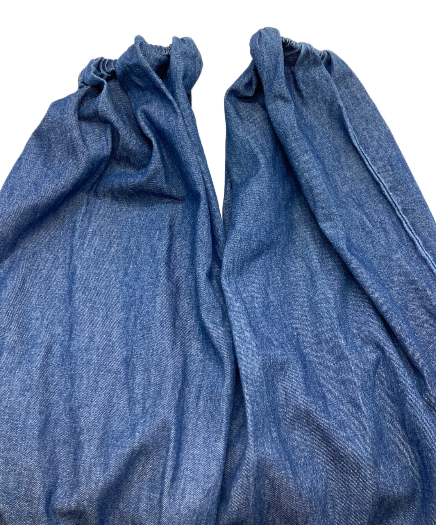 ミラオーウェン　2WAYデニムボウタイブラウス　サイズ1 Amazon | [ミラオーウェン] 2wayデニムボウタイブラウス 09WFB251119