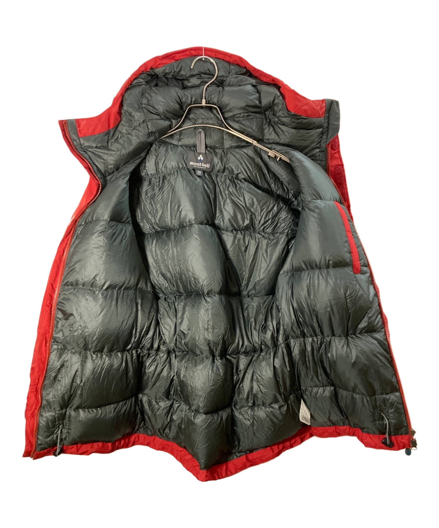 中古・古着通販】mont-bell (モンベル) パウダーランド パーカ レッド