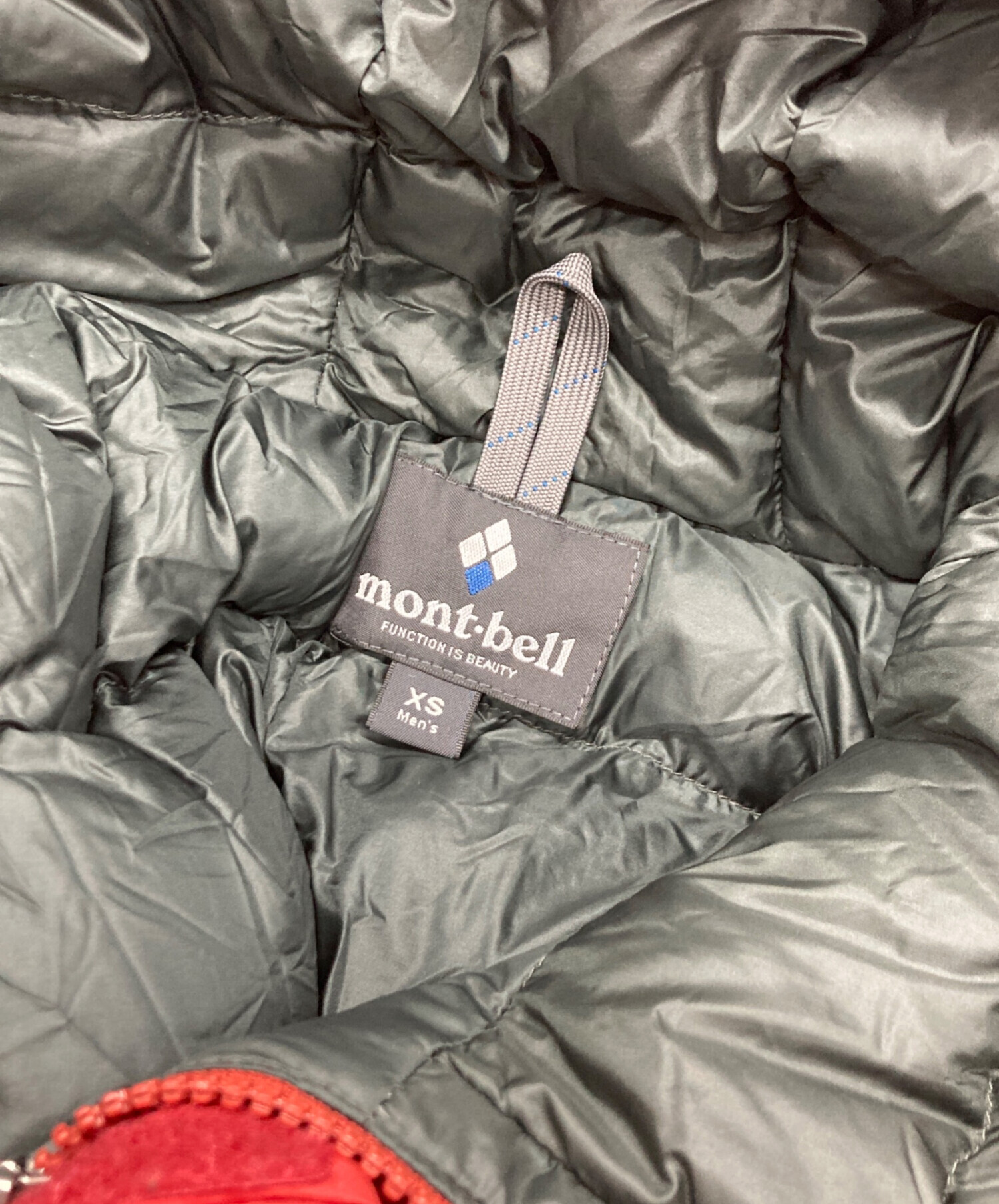 中古・古着通販】mont-bell (モンベル) パウダーランド パーカ レッド