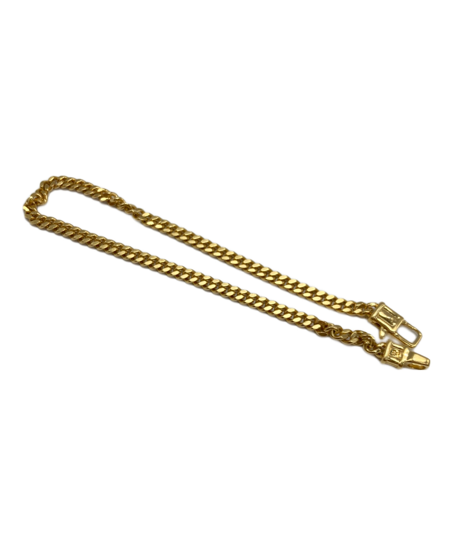 中古・古着通販】TOM WOOD (トムウッド) Curb Bracelet M Gold 