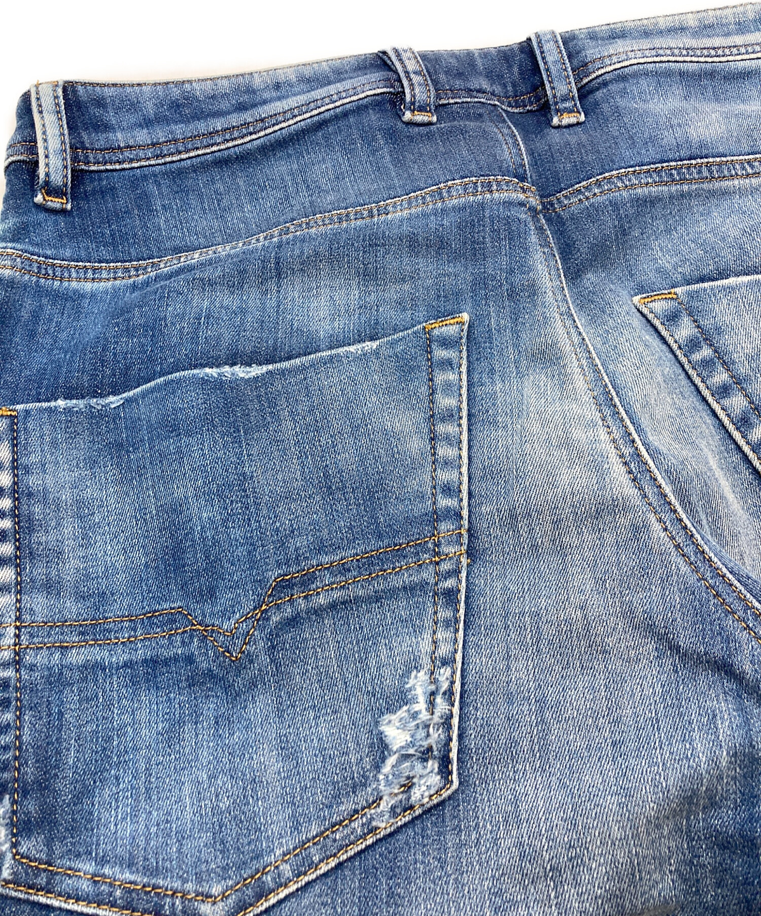 中古・古着通販】DIESEL (ディーゼル) KLROOLEY-Tデニムパンツ