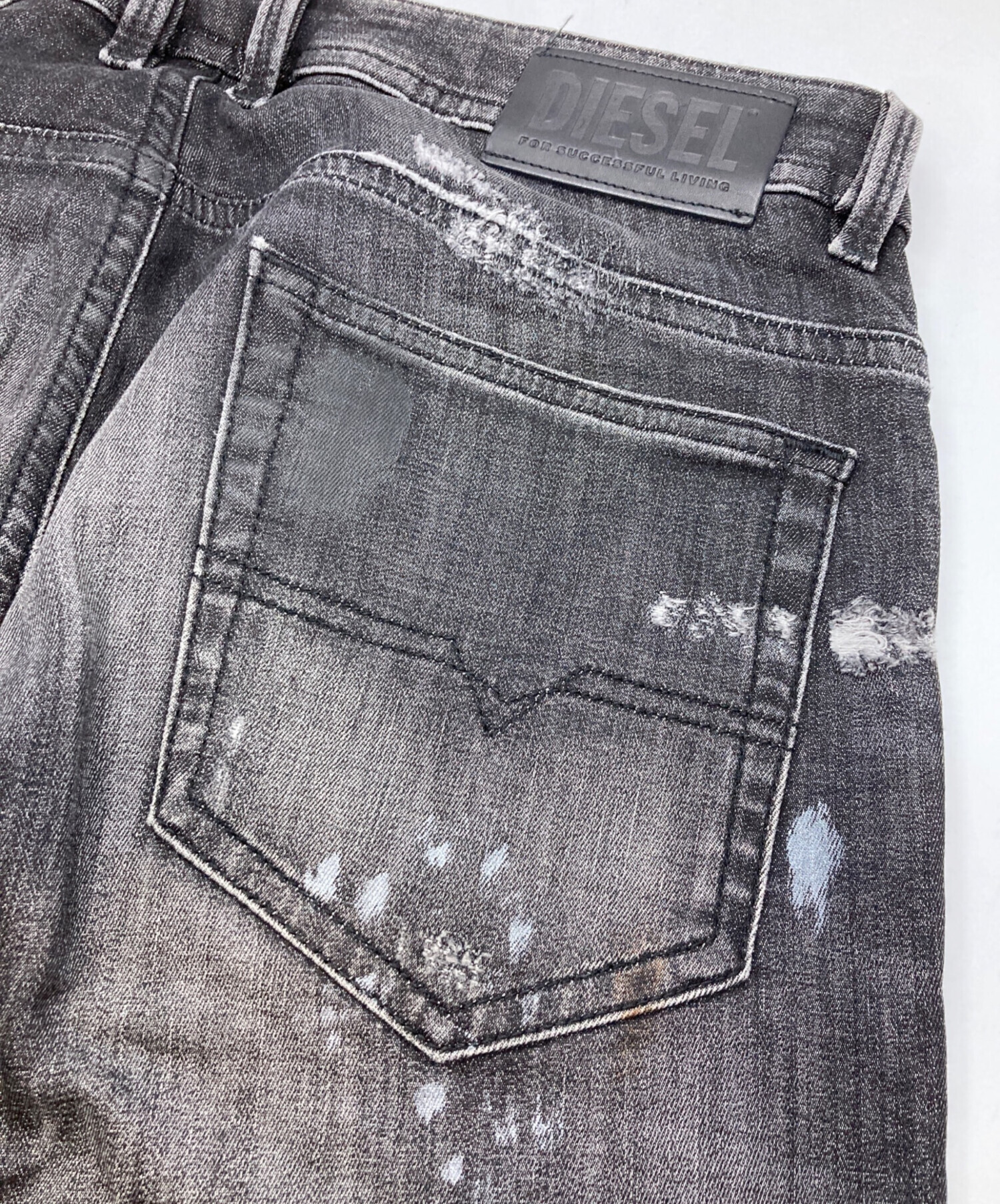 中古・古着通販】DIESEL (ディーゼル) THOMMER-Tデニムパンツ 
