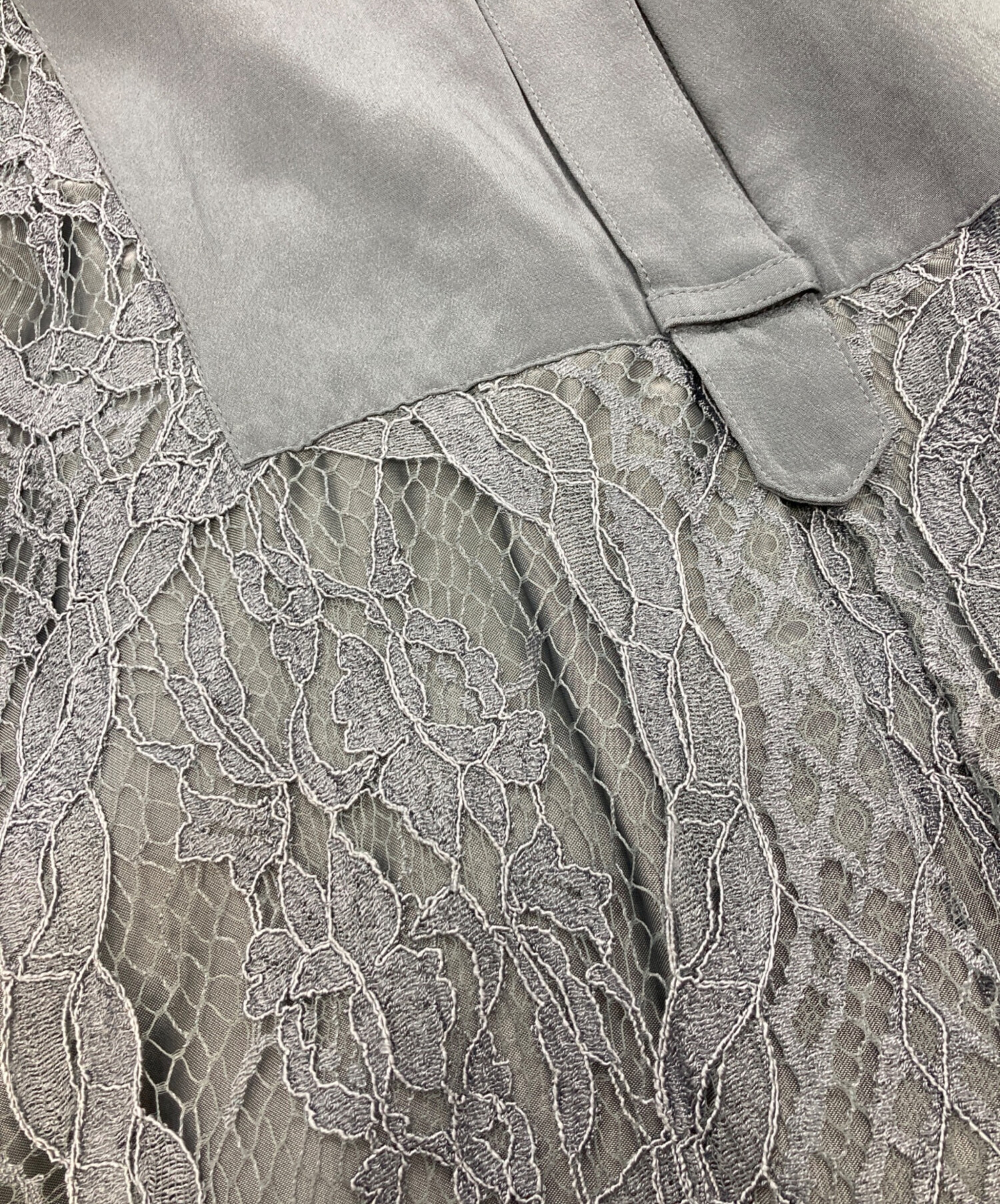 中古・古着通販】ebure (エブール) Circle Flower Lace Dress/レース