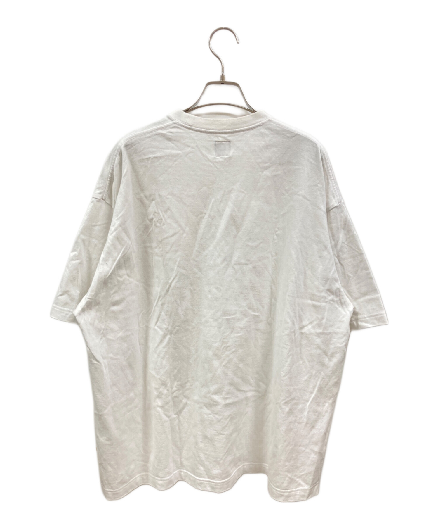 着用1回】SEESEE ロゴTシャツ ホワイト Lサイズ 中古・古着通販 着用1回】SEESEE ロゴTシャツ ホワイト Lサイズ 中古・古着通販