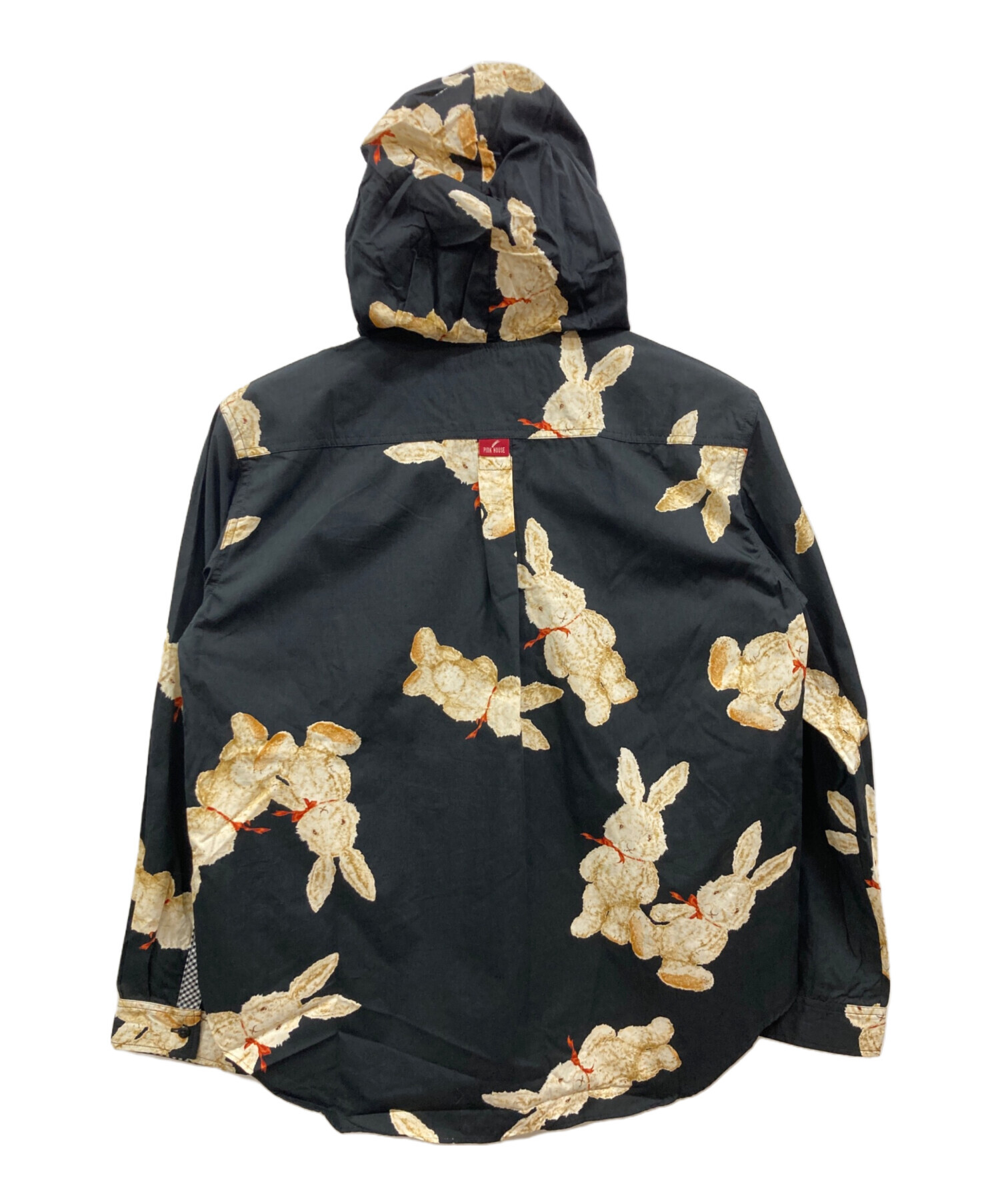 中古・古着通販】PINK HOUSE (ピンクハウス) バニー総柄フード付き