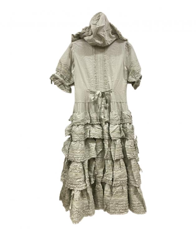 ピ*フ様 ピンクハウス　アイボリー フリル ワンピース　中古 PINKHOUSE ピンクハウス フリル ワンピース 最高 古着 白 PINKHOUSE