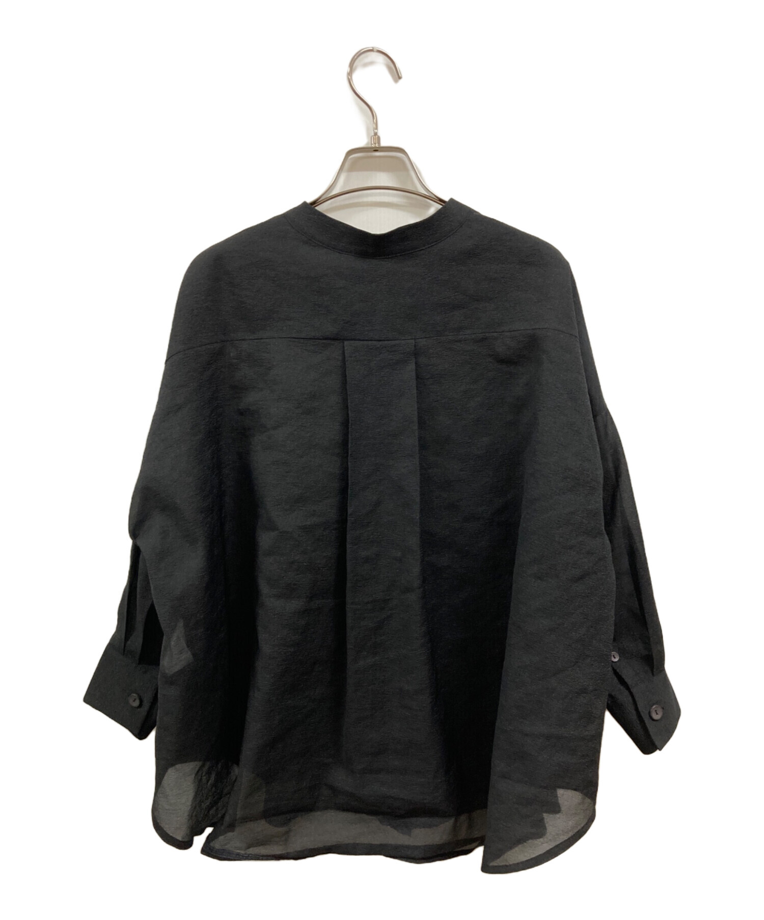 【新品未使用】YONFA ヨンファ　バンドカラーシャツ 中古・古着通販】YONFA (ヨンファ) シアーバンドカラーシャツ/ヨンファ
