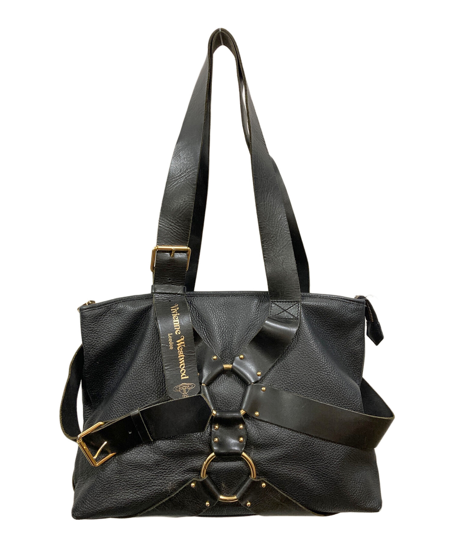 レア ヴィヴィアンウエストウッド ボンテージ バッグ 中古・古着通販】Vivienne Westwood (ヴィヴィアンウエストウッド