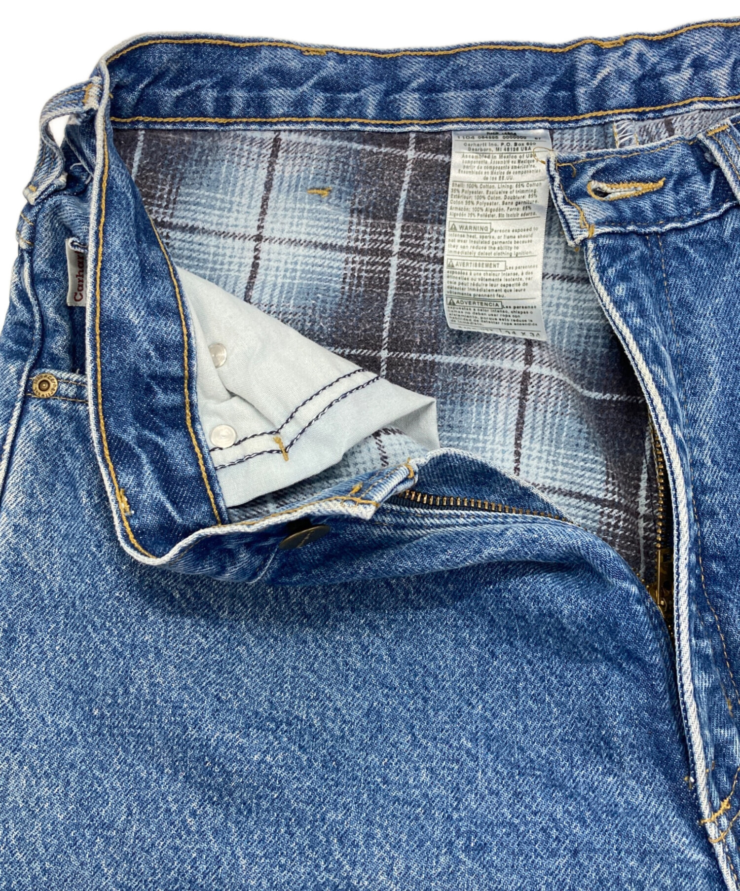 中古・古着通販】CarHartt (カーハート) リラックスフィットデニム 