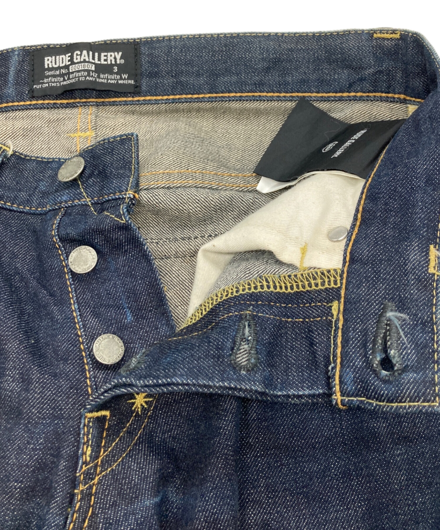 中古・古着通販】RUDE GALLERY (ルードギャラリー) デニムパンツ 