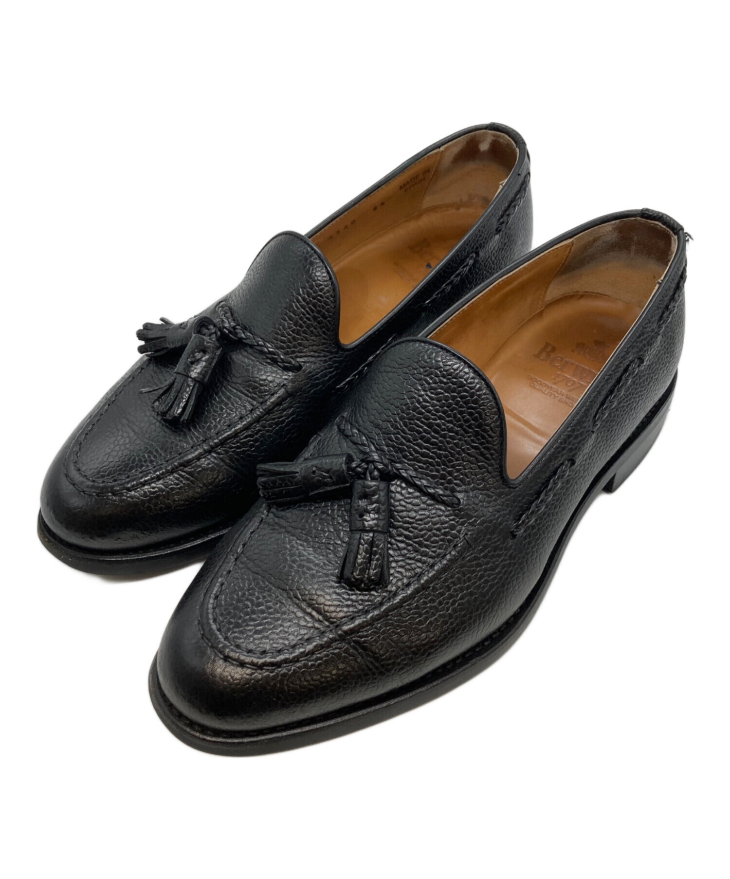 ◆中古◆Berwick バーウィック / タッセルローファー 中古・古着通販】berwick (バーウィック) タッセルローファー ブラック