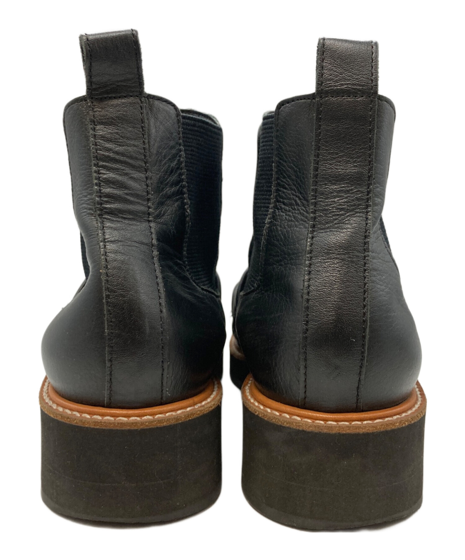 中古・古着通販】ZUCCA (ズッカ) サイドゴアローファーシューズ/ズッカ