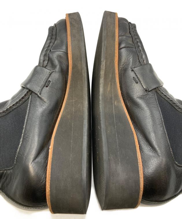 竹　zucca ズッカ　レザーシューズ　美品 中古・古着通販】ZUCCA (ズッカ) サイドゴアローファーシューズ/ズッカ