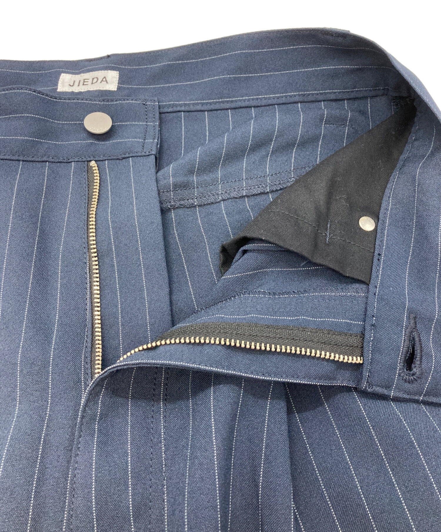 中古・古着通販】jieda (ジエダ) ストライプスラックスパンツ/ジエダ