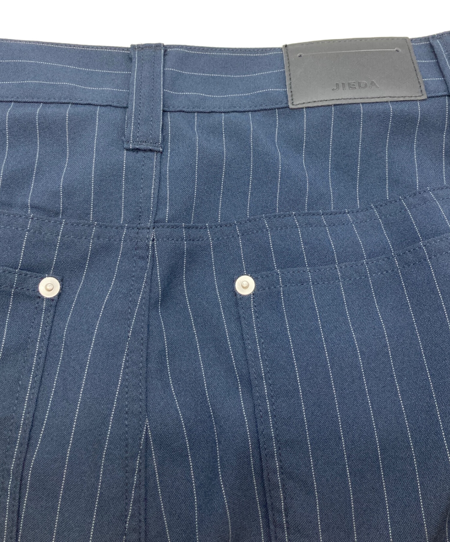 中古・古着通販】jieda (ジエダ) ストライプスラックスパンツ/ジエダ