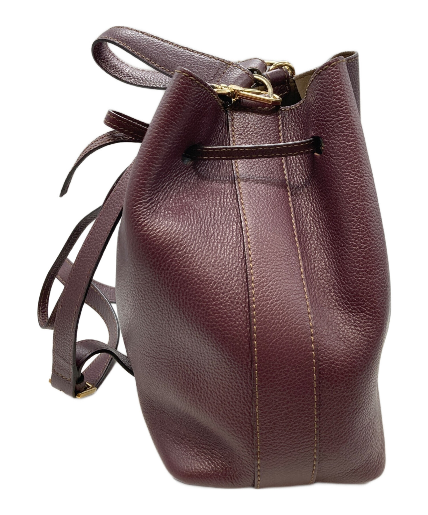 中古・古着通販】FURLA (フルラ) COSTANZA SMALL BUCKET/フルラ ワイン 