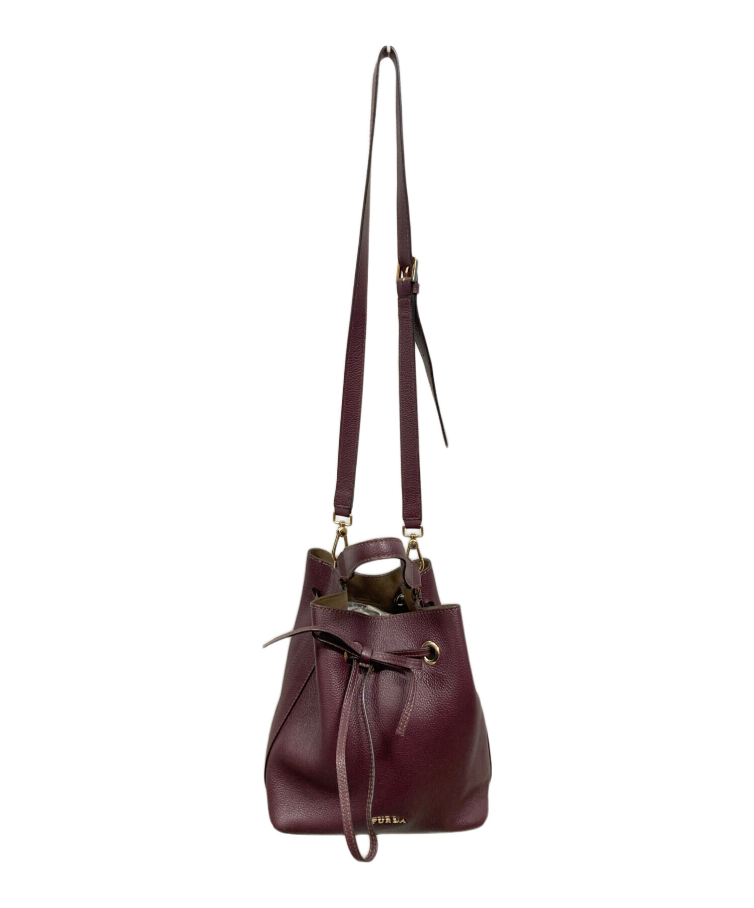 中古・古着通販】FURLA (フルラ) COSTANZA SMALL BUCKET/フルラ ワイン 