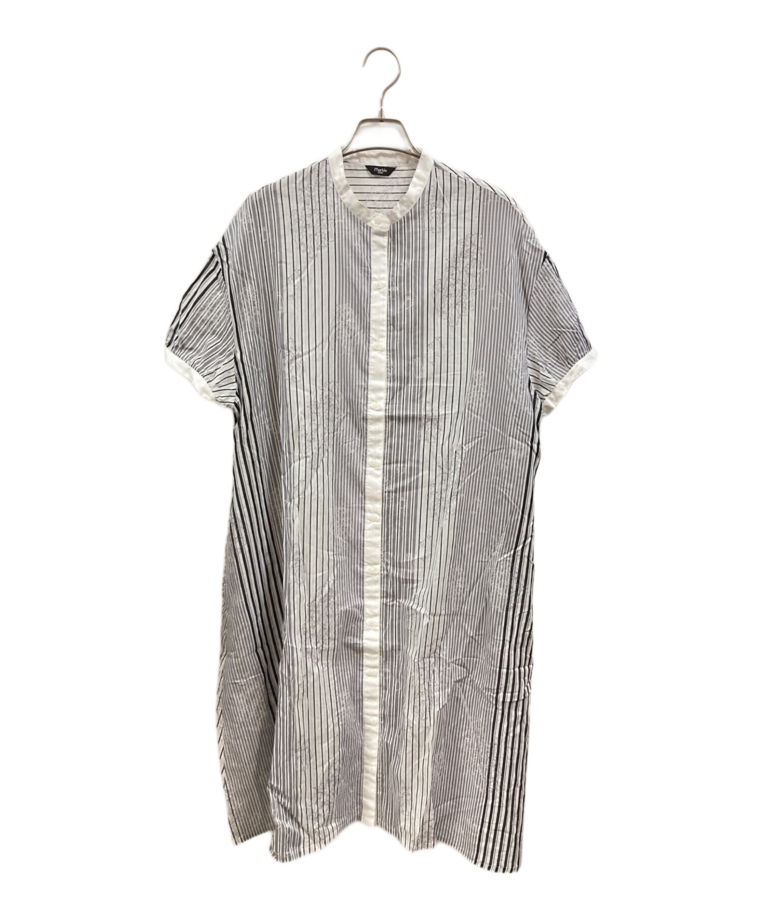 中古・古着通販】Marble SUD (マーブルシュッド) stripe penguin 半袖 