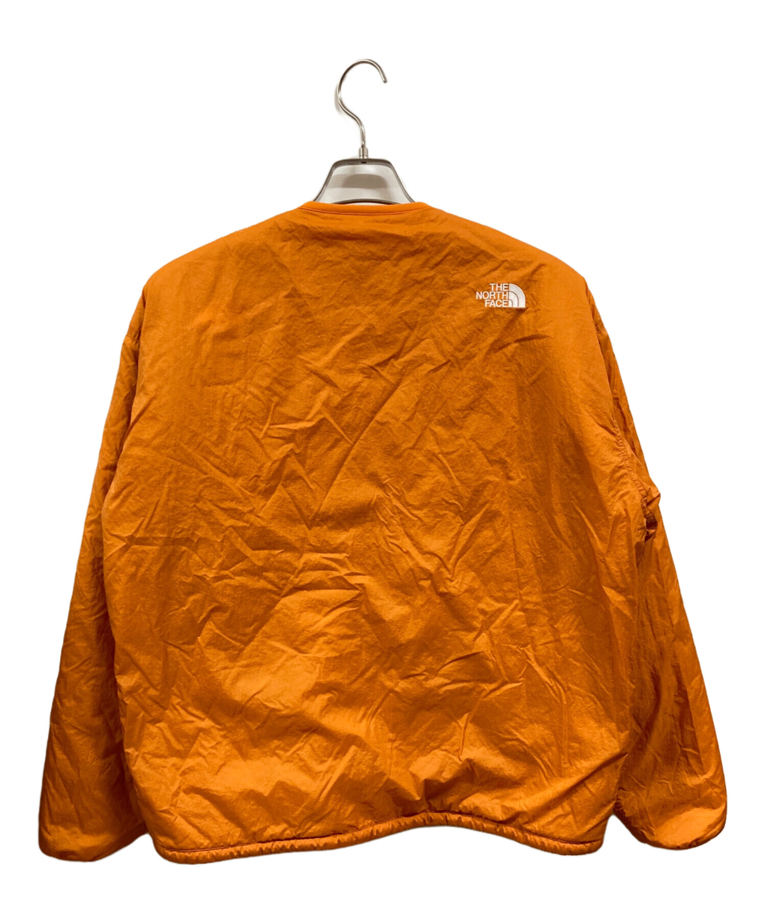 Lサイズ　ノースフェイス　パイル カーディガン　オレンジ Lサイズ ノースフェイス パイル カーディガン オレンジ ジャケット