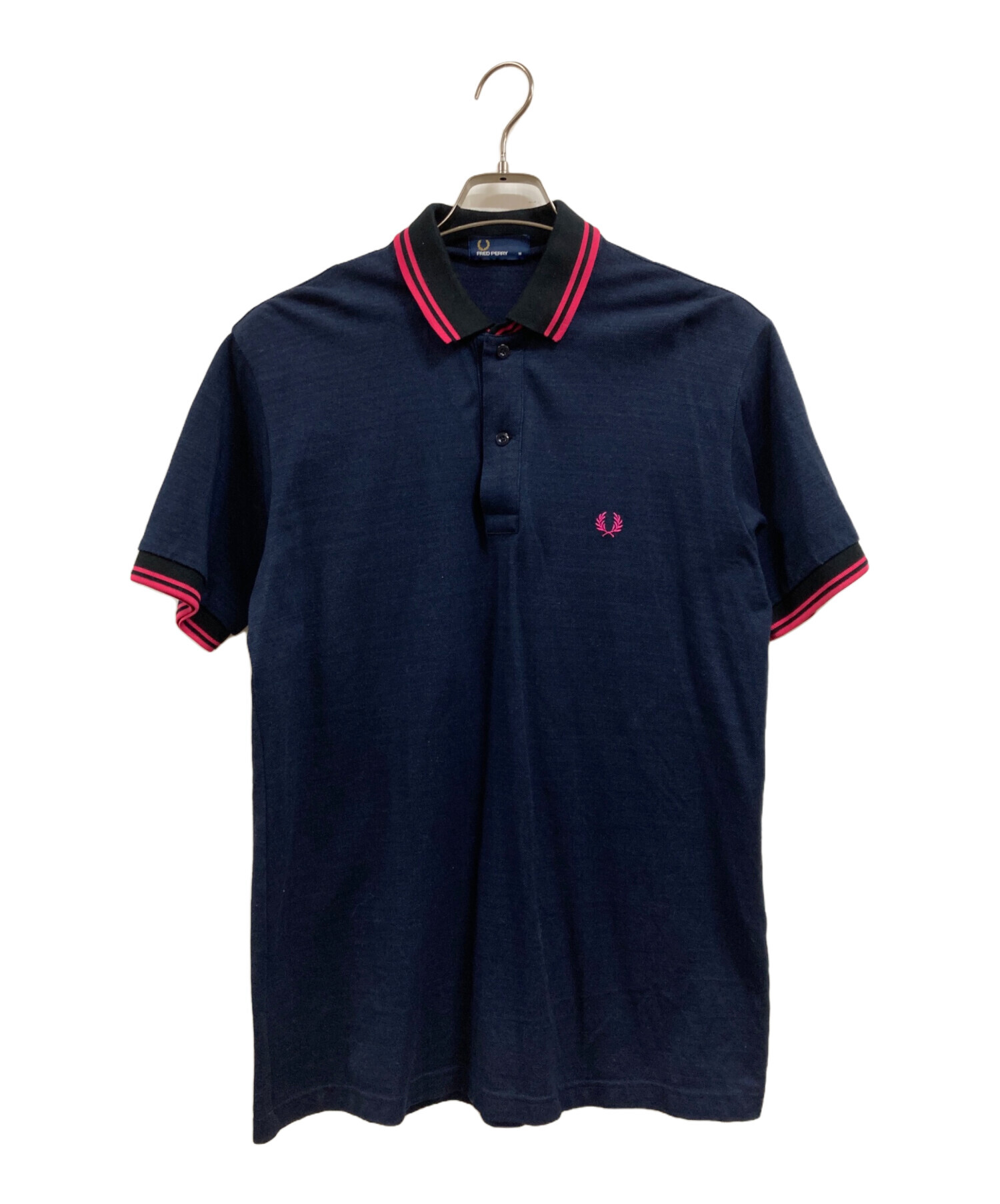 中古・古着通販】FRED PERRY (フレッドペリー) ポロシャツ ネイビー