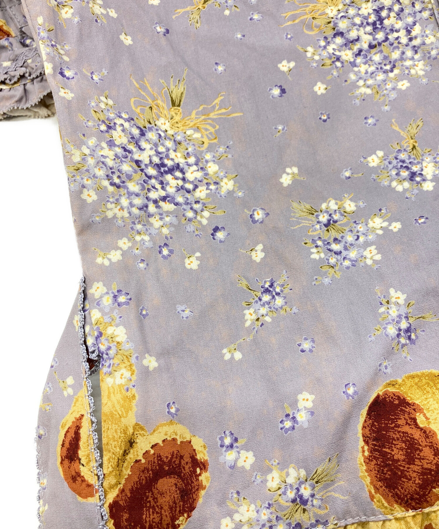 中古・古着通販】PINK HOUSE (ピンクハウス) テディベア総柄ワンピース