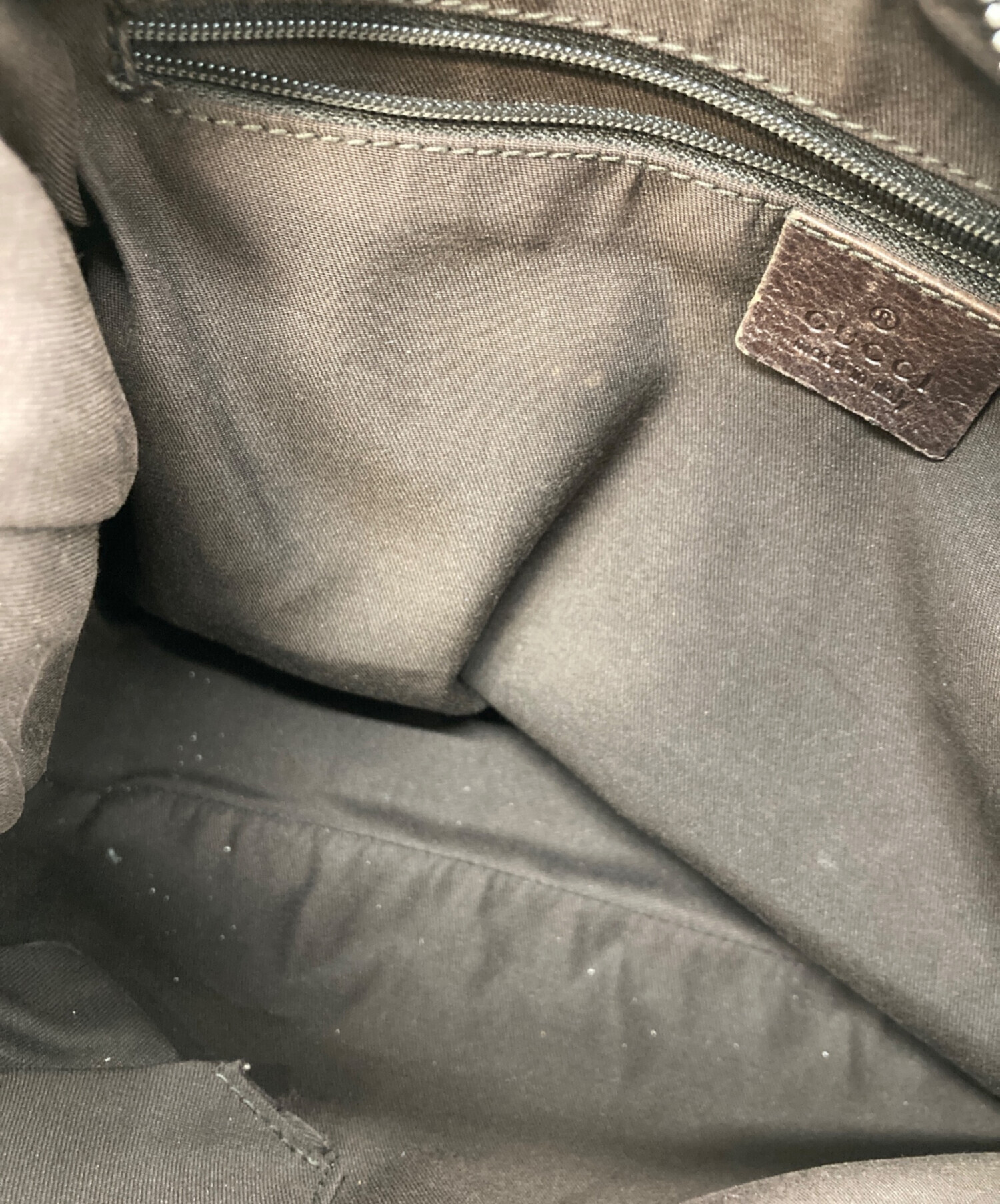 中古・古着通販】GUCCI (グッチ) GG柄ワンショルダー ショルダーバッグ
