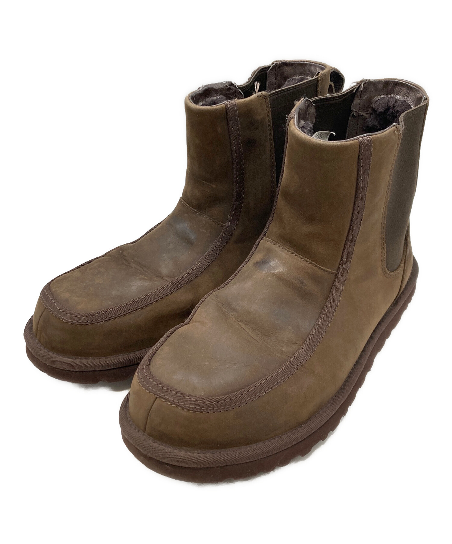 中古・古着通販】UGG (アグ) サイドゴアシューズ アグ ブラック サイズ