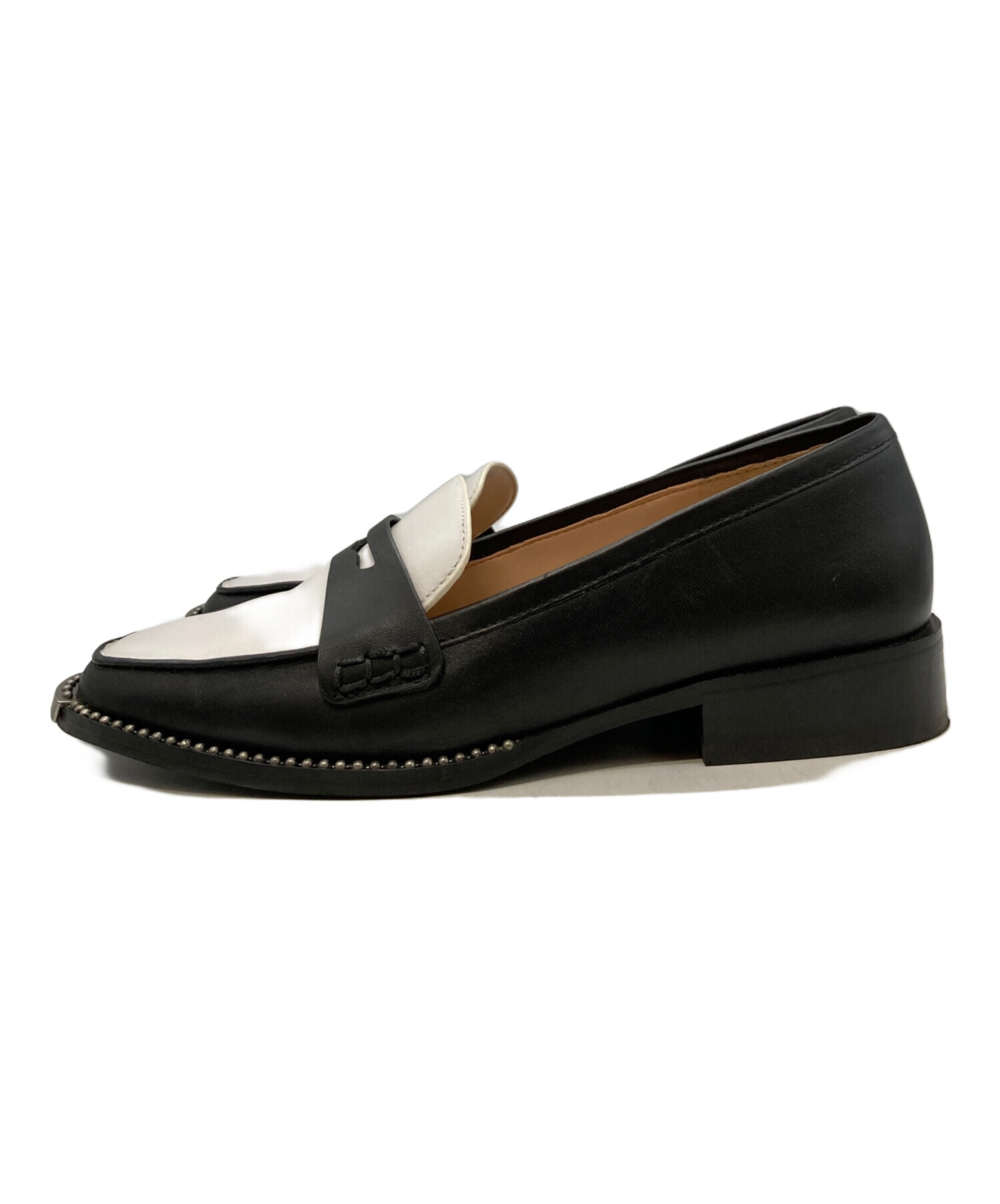 COACH Nelli Leather Loafer ブラック 7C　ヨンア Coach Nelli Leather Loafer COACH Women's Marley Leather Shoes