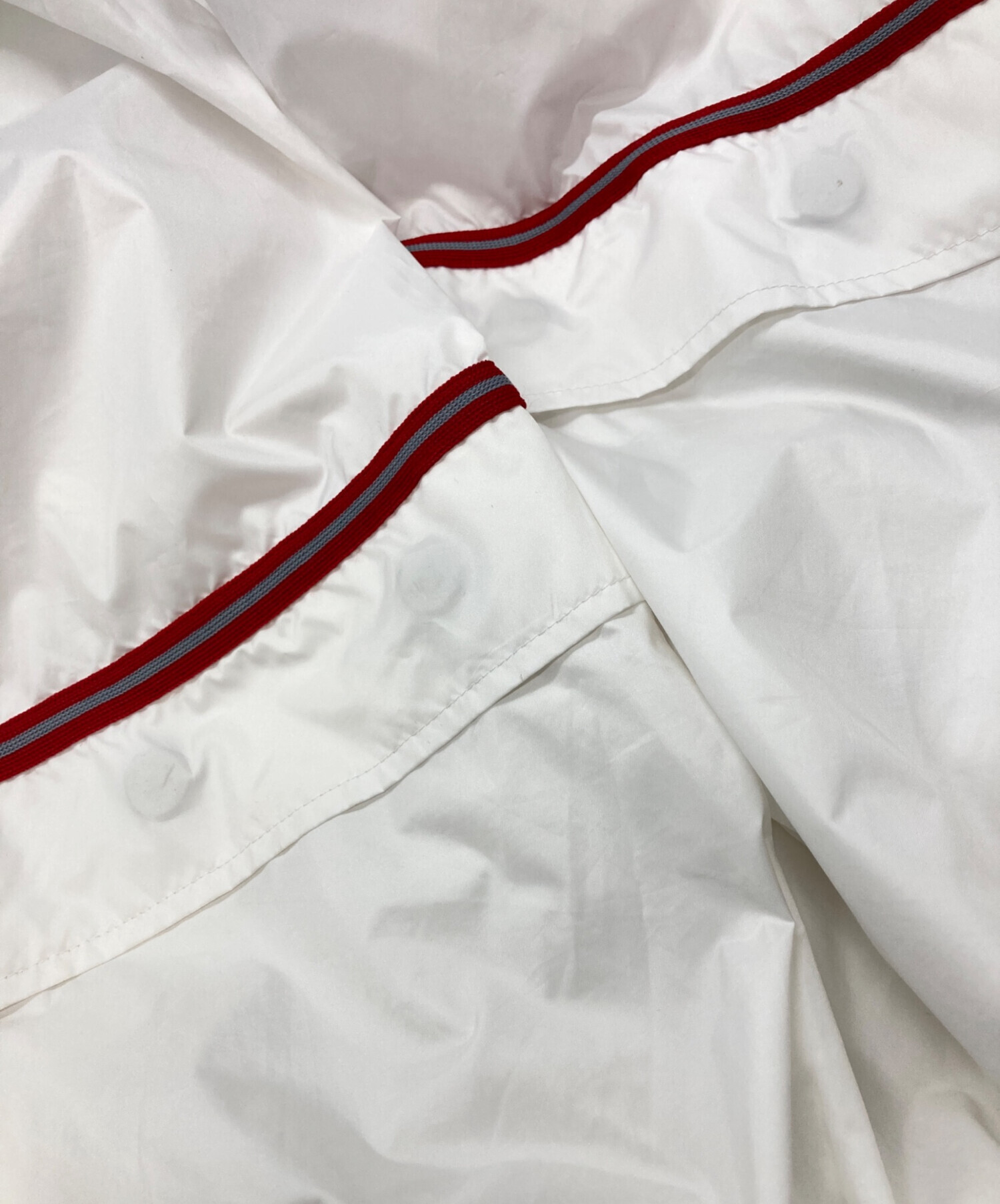 Supreme 22SS Snap-Off XL 白×赤 美品 supreme snap-off sleeve L/S