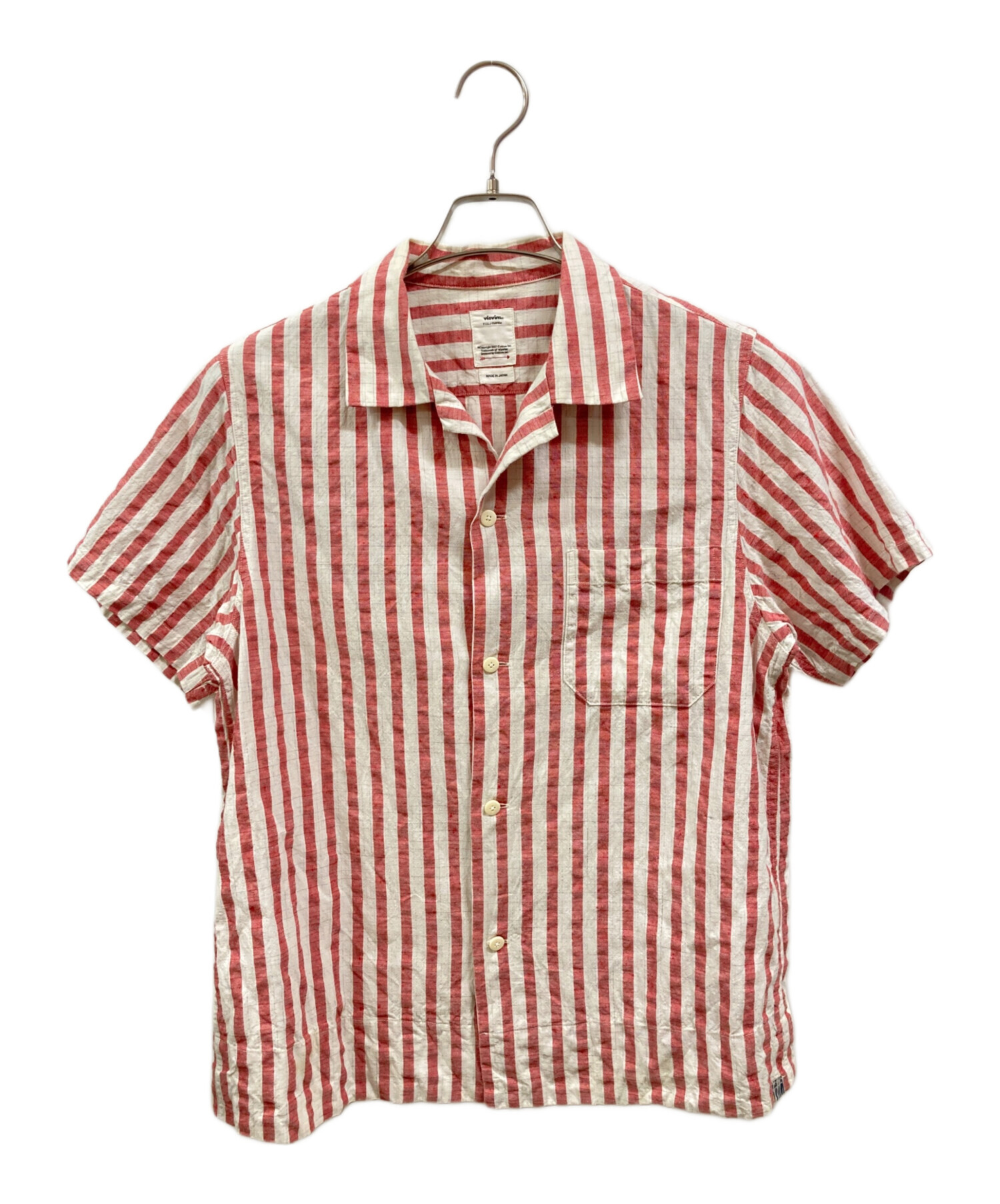 中古・古着通販】VISVIM (ビズビム) WEBER SHIRT S/S STRIPES/ビズビム
