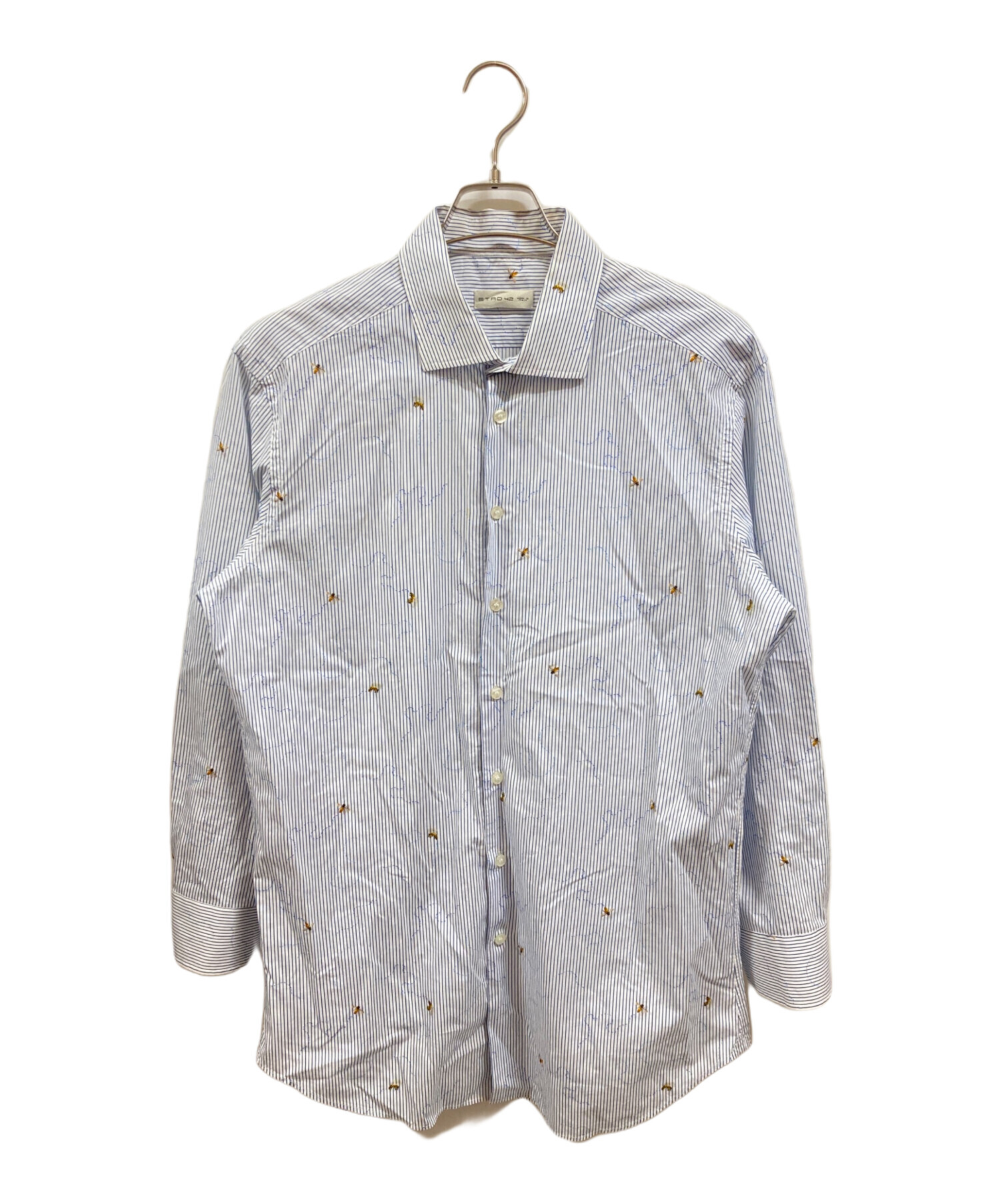 中古・古着通販】ETRO (エトロ) Bee蜂ピンストライプシャツ/エトロ/192 
