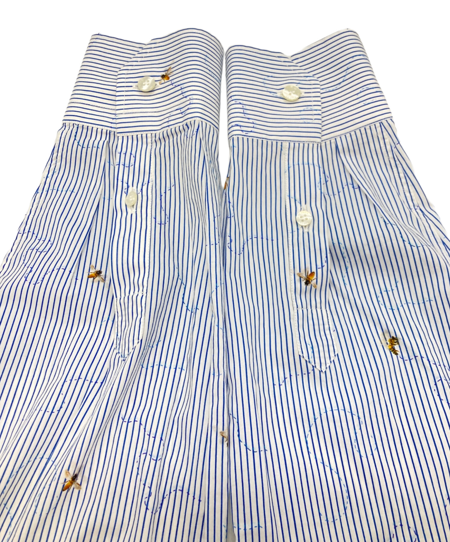 中古・古着通販】ETRO (エトロ) Bee蜂ピンストライプシャツ/エトロ/192 