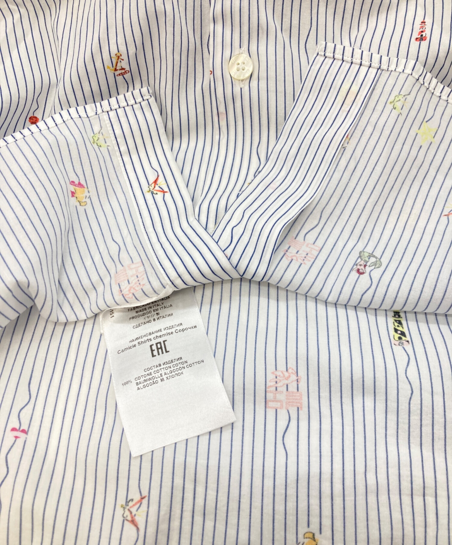 中古・古着通販】ETRO (エトロ) ストライプシャツ/エトロ/222-11451 