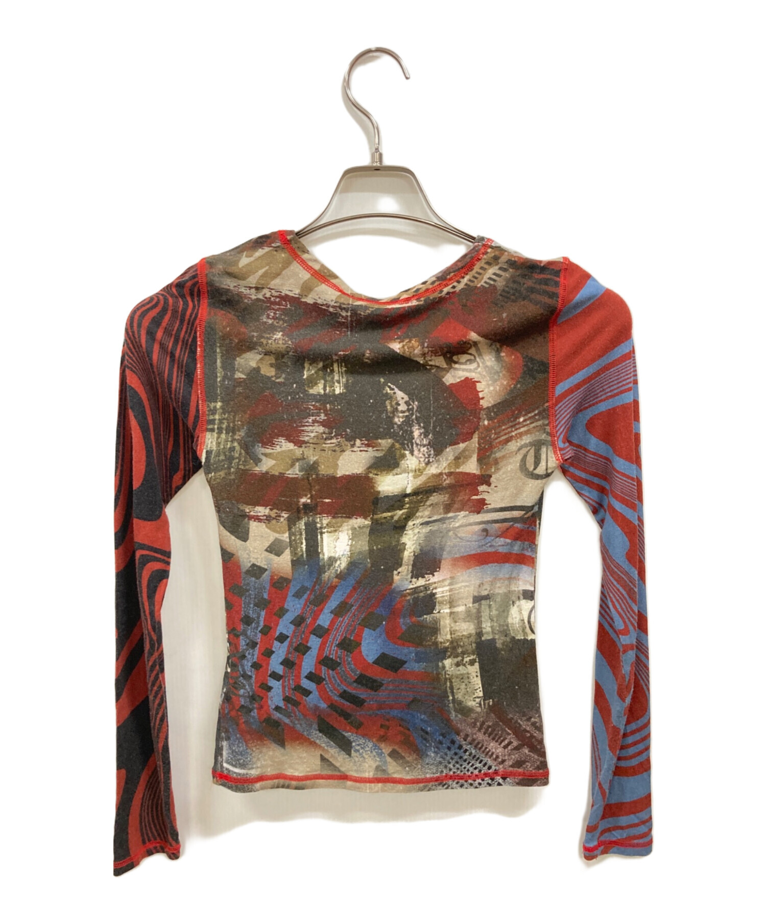 中古・古着通販】jaded london (ジェイデッドロンドン) 総柄カットソー 
