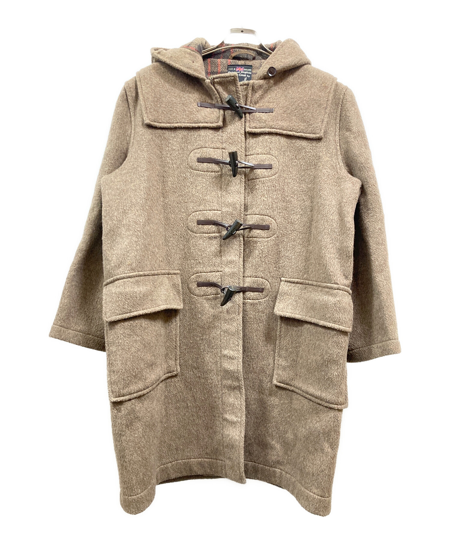 ダッフルコート グローバーオール ベージュ ダッフルコート