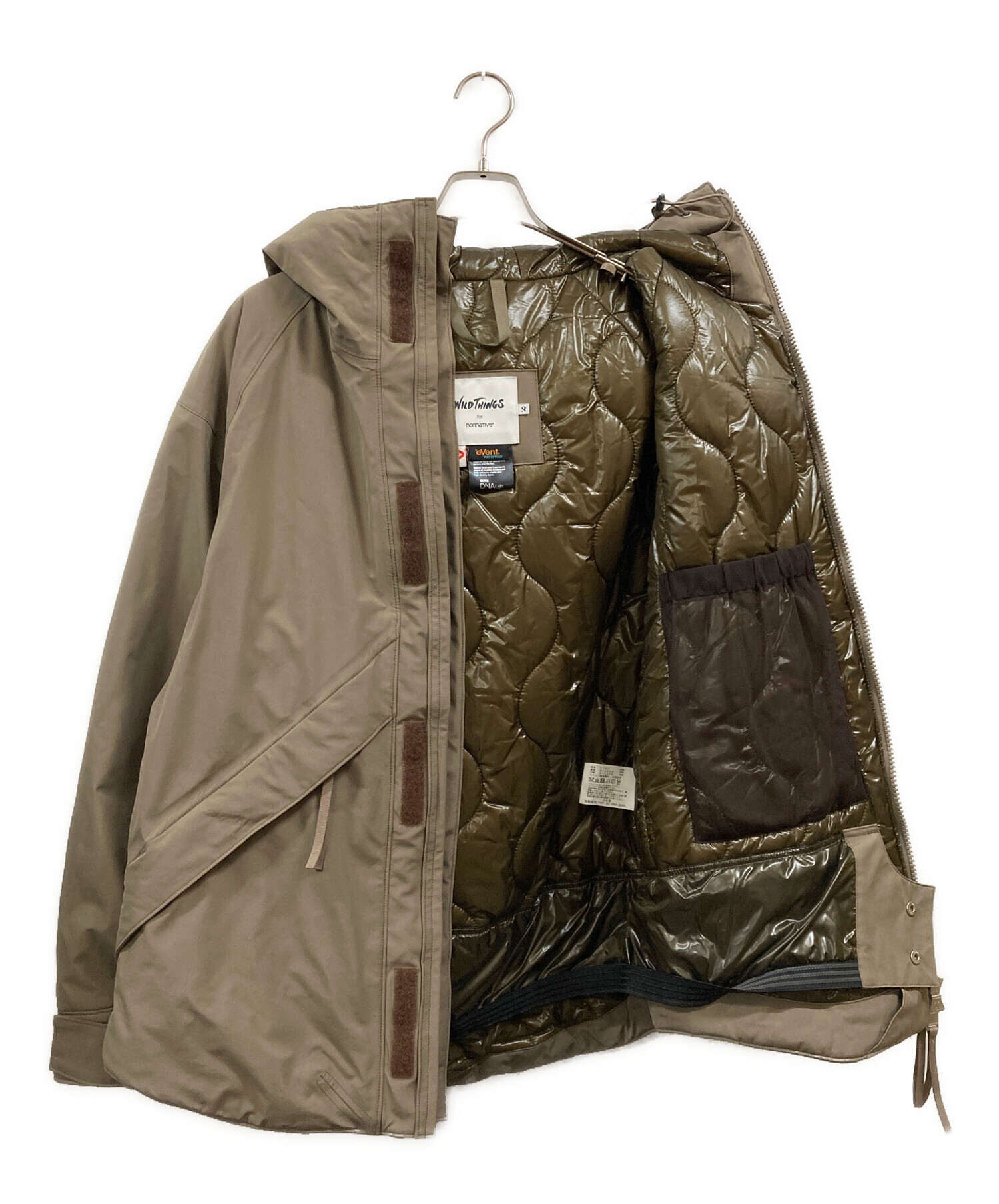 ノンネイティブ nonnative ブルゾン 中古 542570 A5 中古nonnative×スタイリスト私物 フリースジャケット