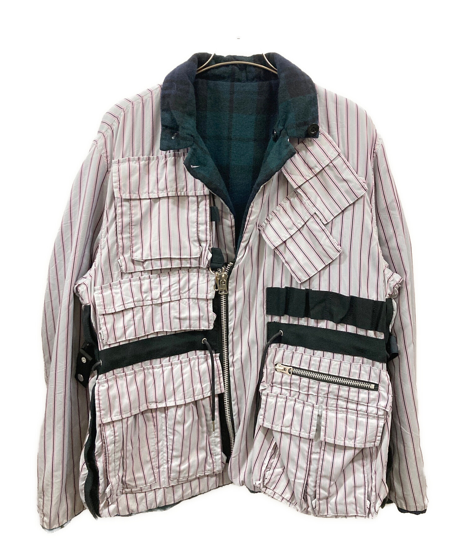 中古・古着通販】sacai (サカイ) Wool Shrivel Reversible Blouson