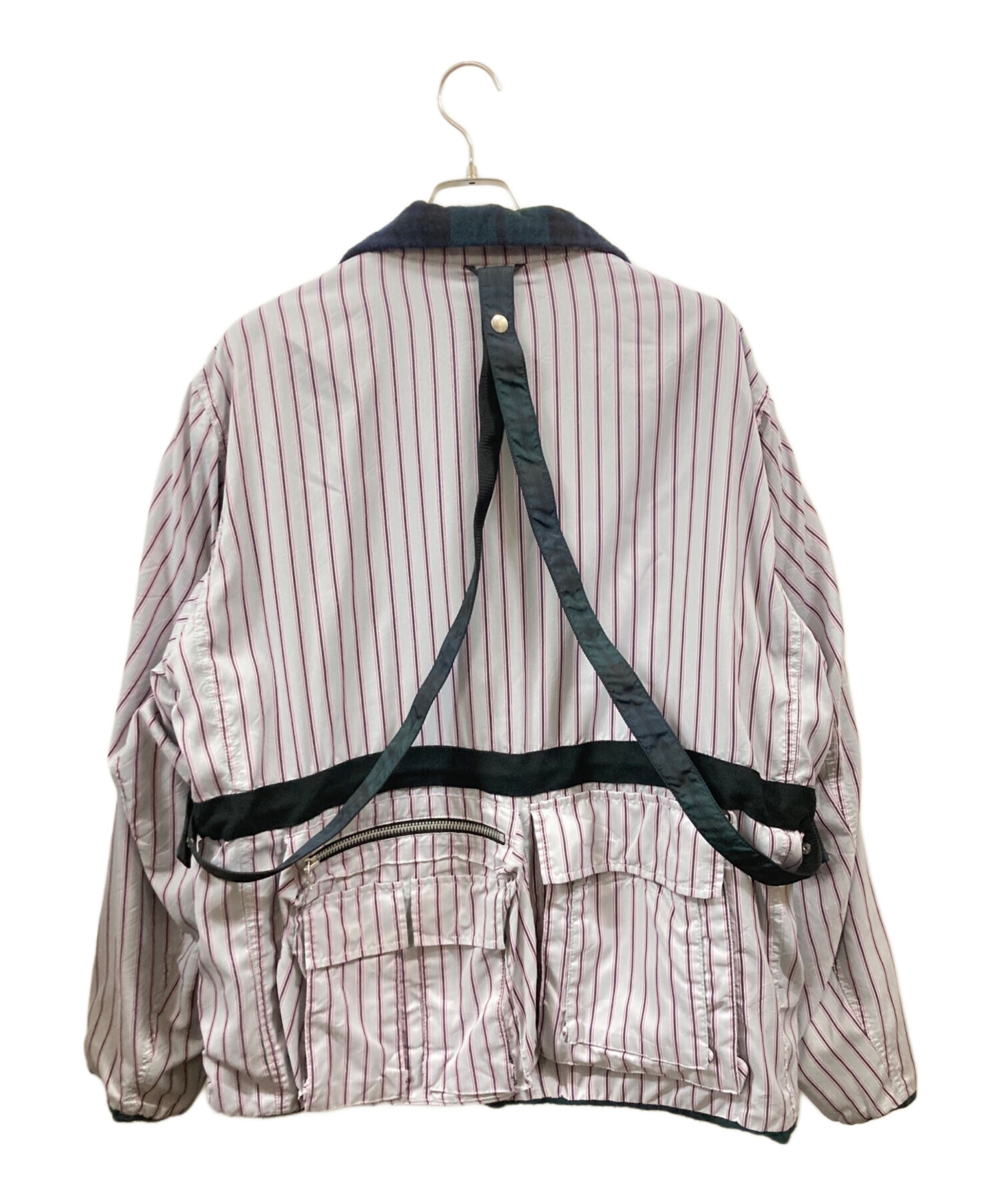 中古・古着通販】sacai (サカイ) Wool Shrivel Reversible Blouson