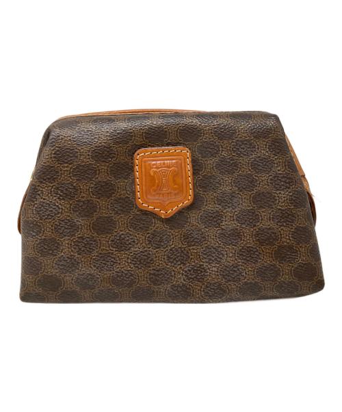 CELINE マカダム柄 ブラウン ポーチ 楽天市場】【未使用品】【バッグ】CELINE セリーヌ マカダム柄 ポーチ