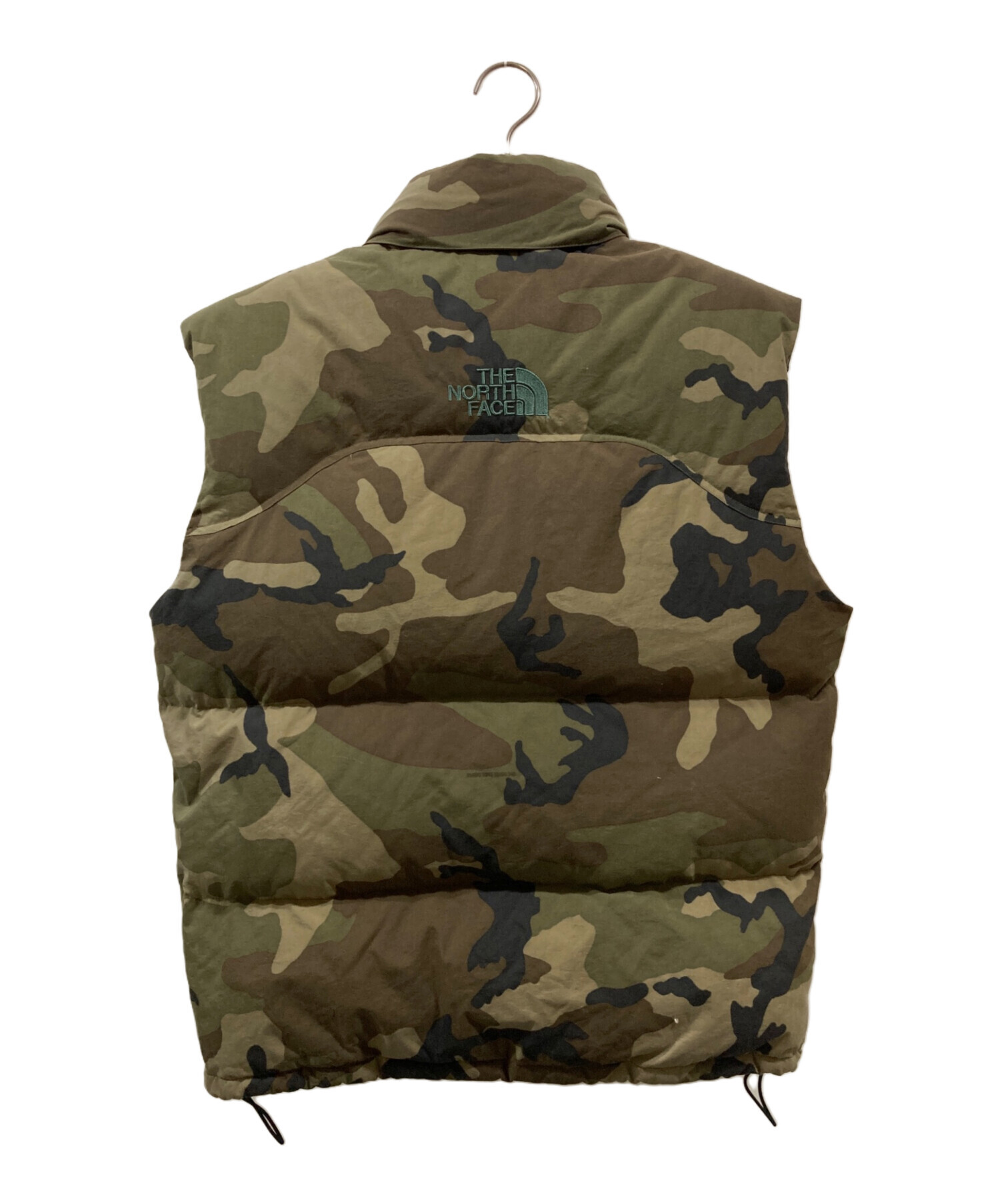 THE NORTH FACE ダウンベスト Sサイズ カモフラージュ THE NORTH FACE ダウンベスト ベスト FACE/ザ・ノース・フェイス
