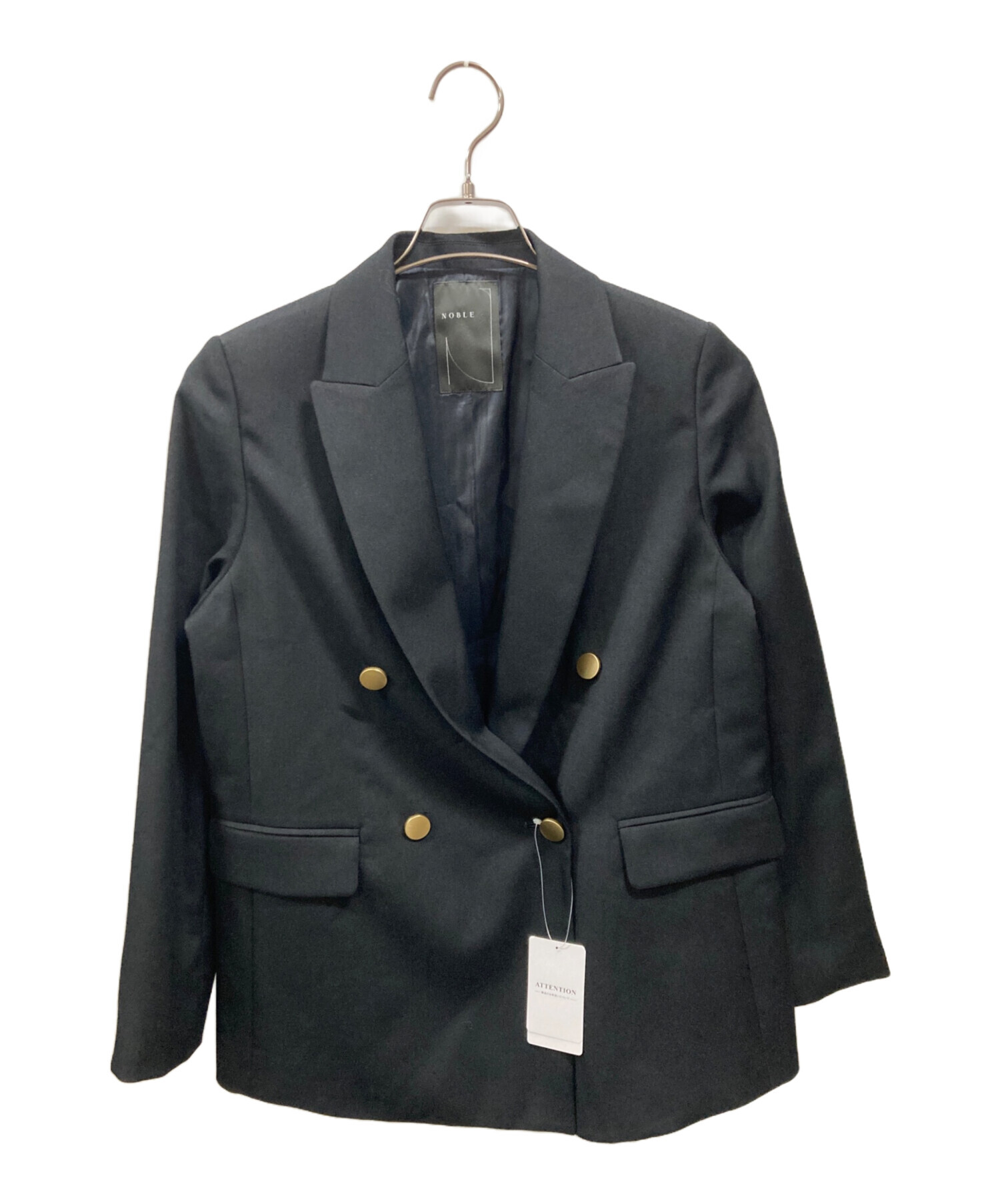 NOBLE / ノーブル | 2024SS | トリコチンピークドラペルジャケット